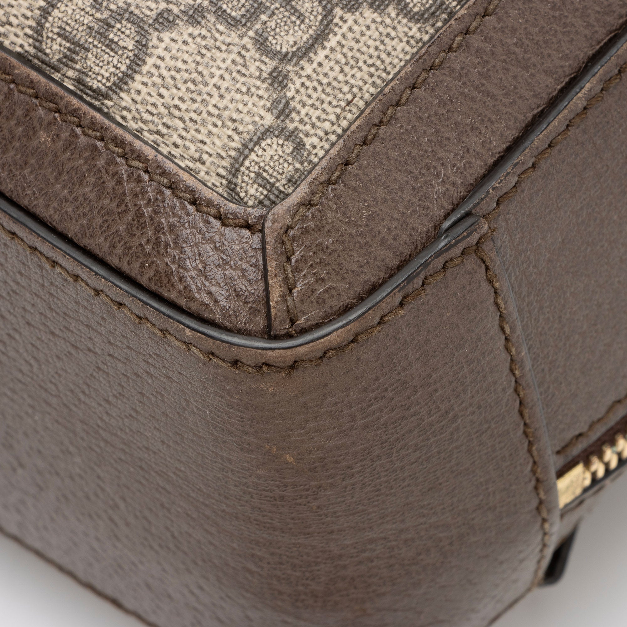 Gucci GG Supreme Ophidia Small Top Handle (SHF-rXEQFA)