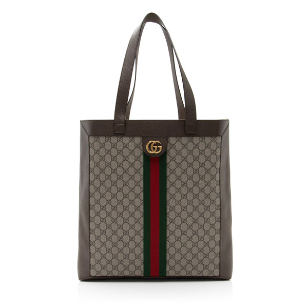 Gucci GG Supreme Ophidia Soft Vertical Large Tote (SHF-bY1N9K)