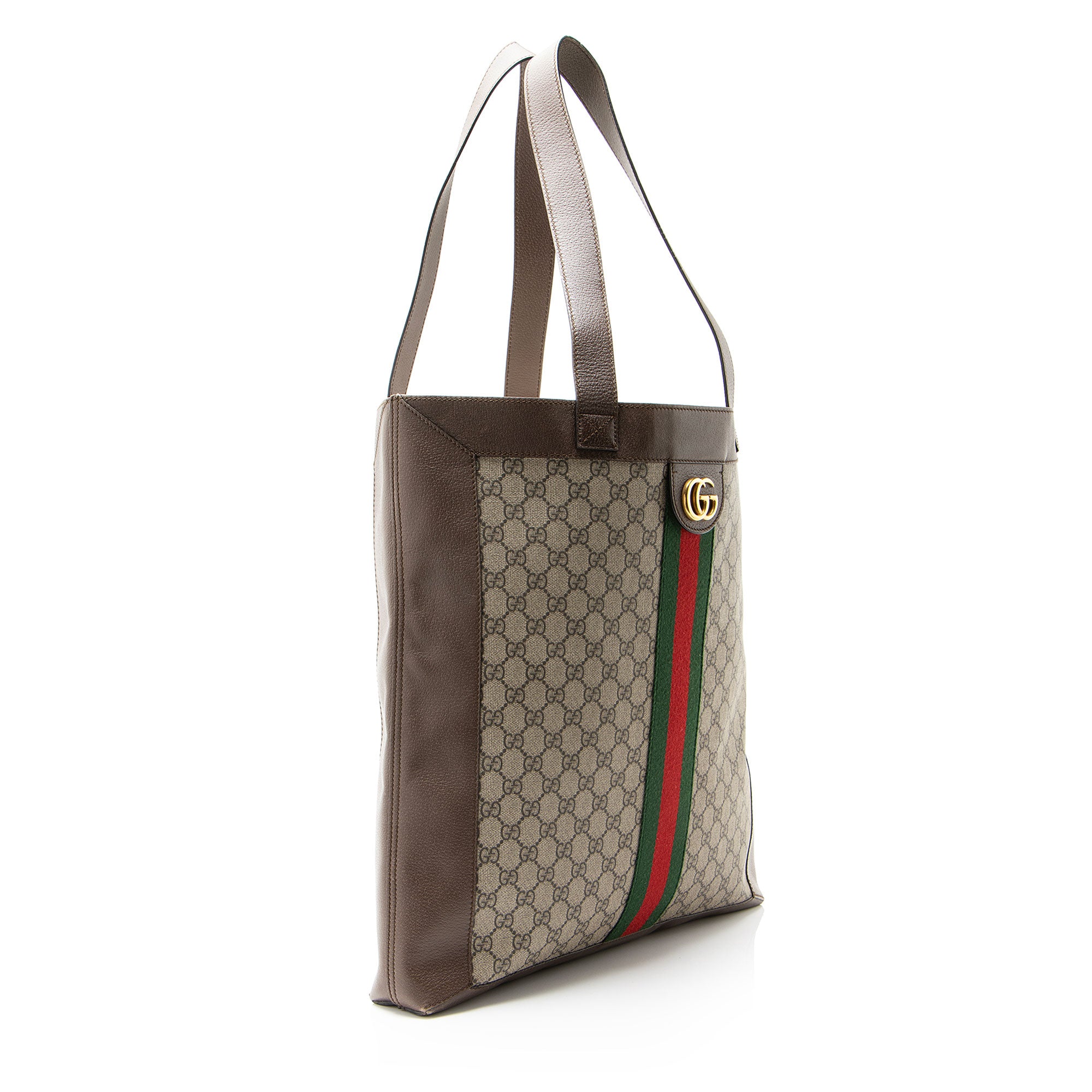 Gucci GG Supreme Ophidia Soft Vertical Large Tote