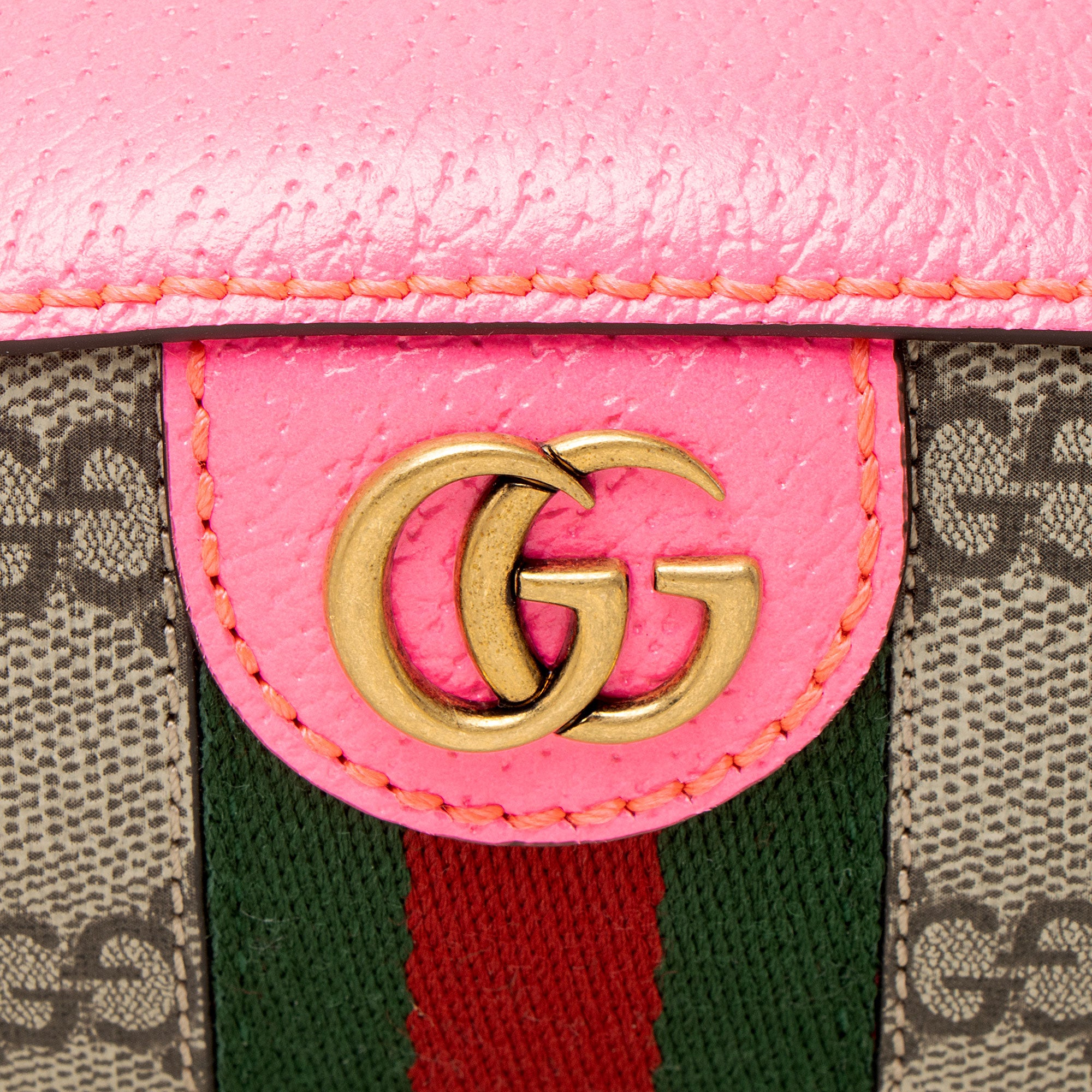 Gucci GG Supreme Ophidia Web Small Camera Bag