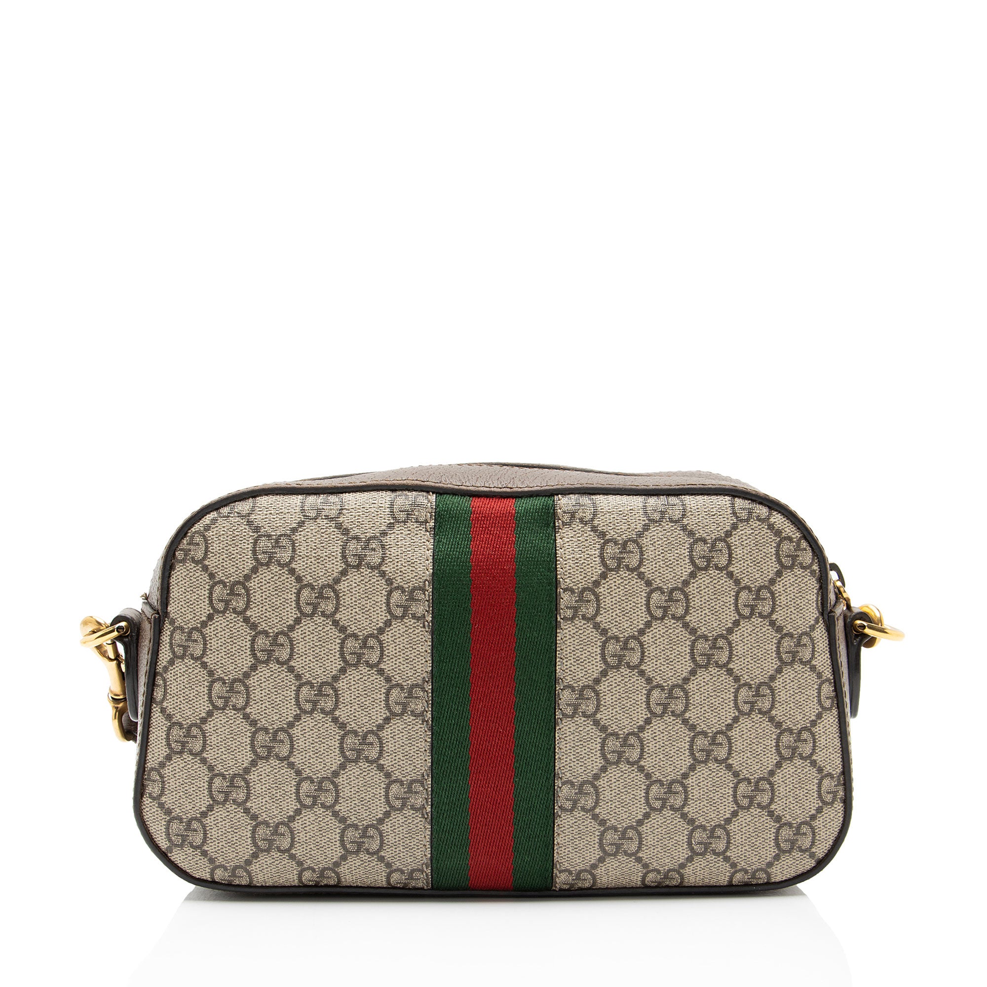 Gucci GG Supreme Ophidia Web Small Camera Bag