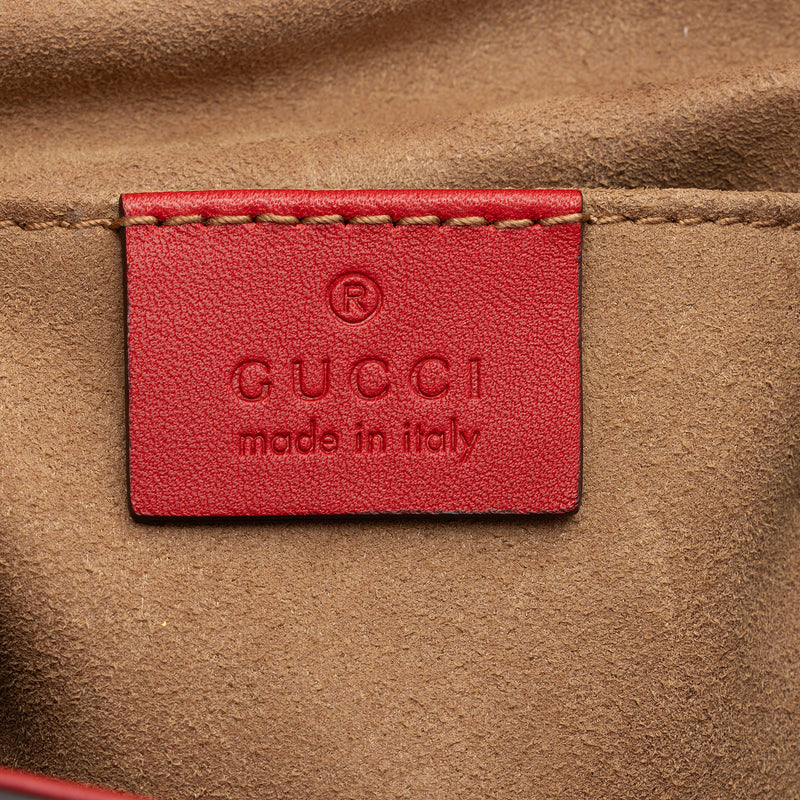 Gucci GG Supreme Padlock Backpack (SHF-RewJ7r)