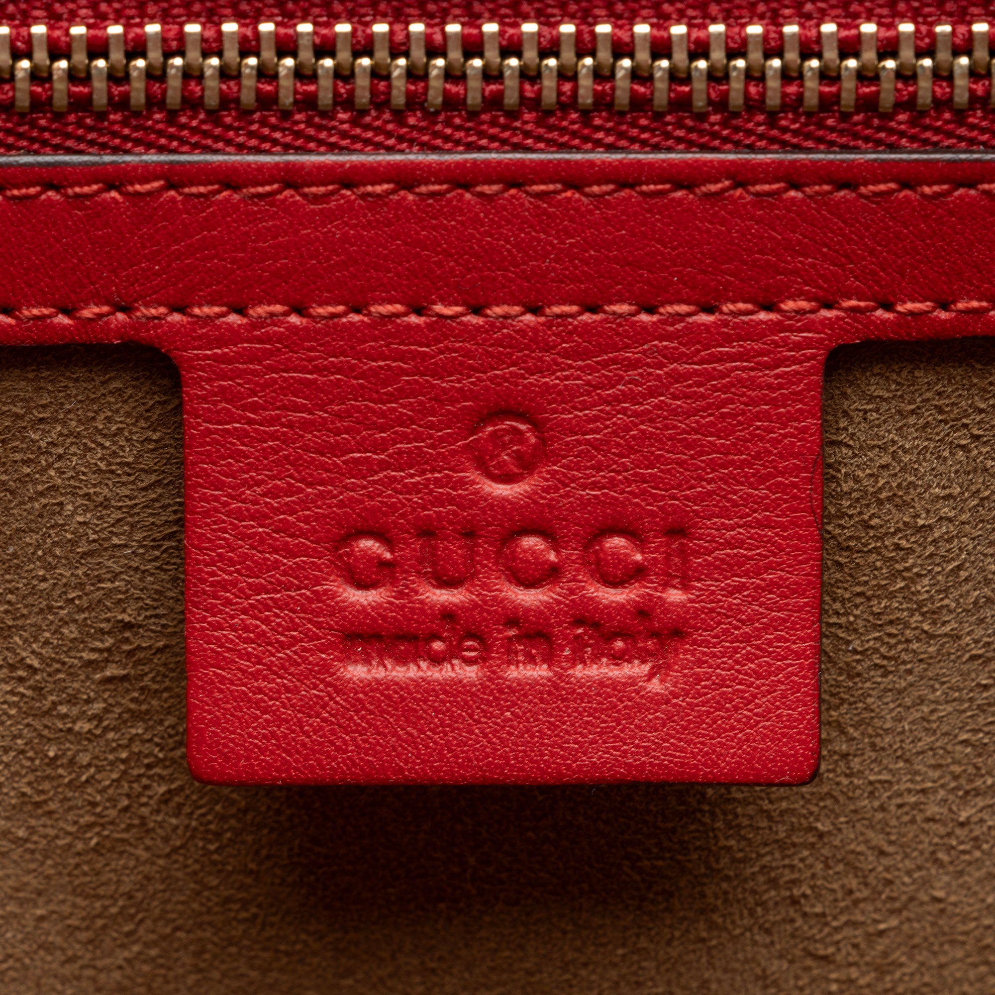 Gucci GG Supreme Padlock Medium Shoulder Bag