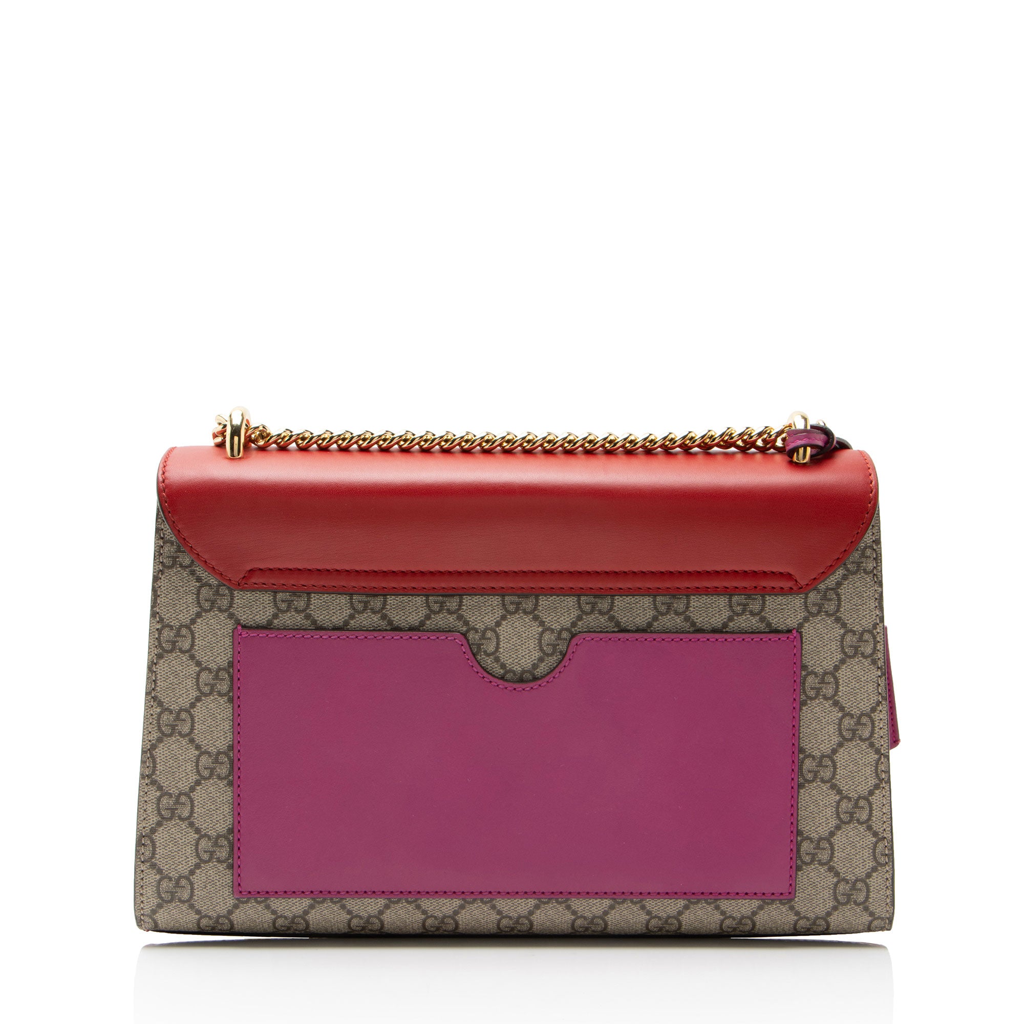 Gucci GG Supreme Padlock Medium Shoulder Bag