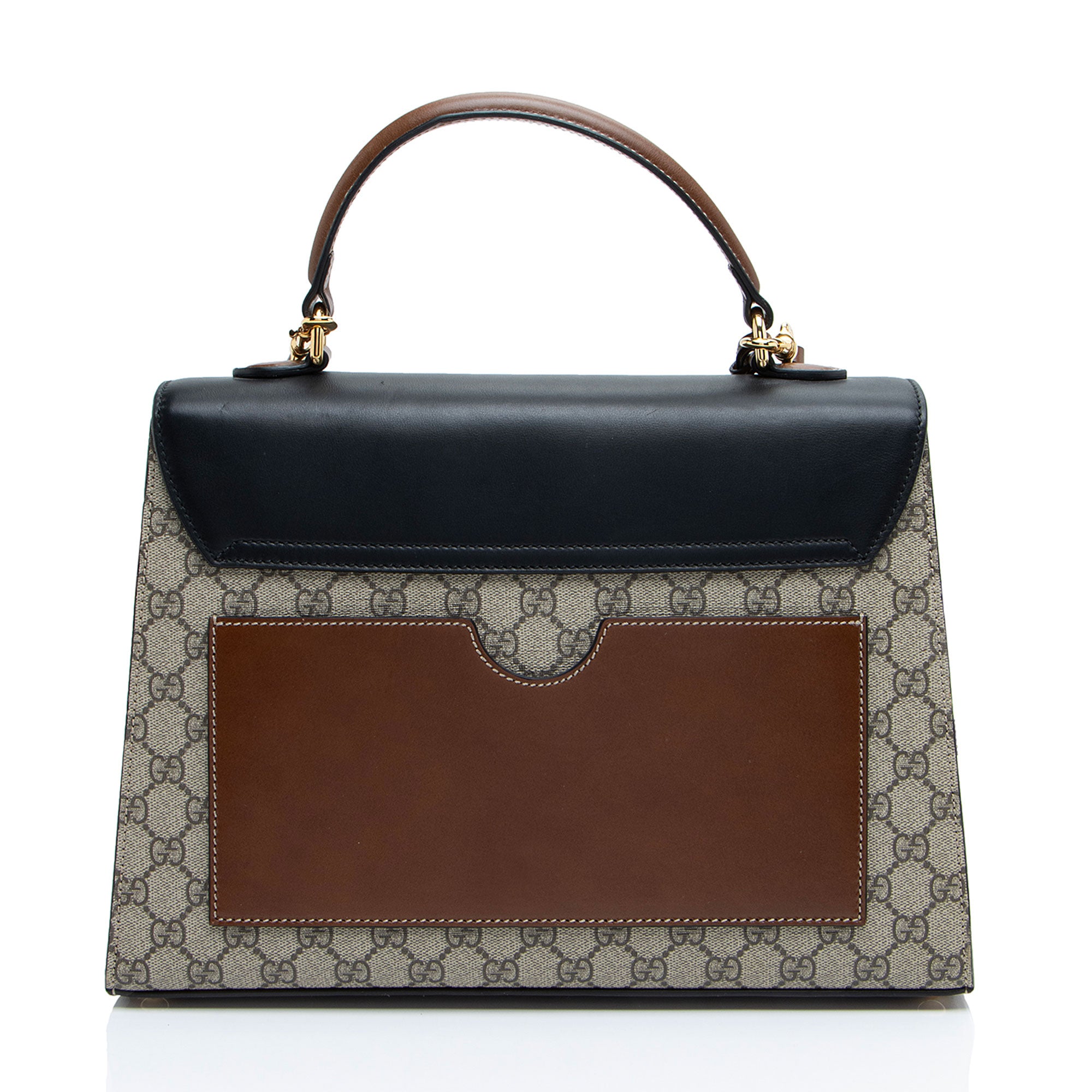 Gucci GG Supreme Padlock Medium Top Handle