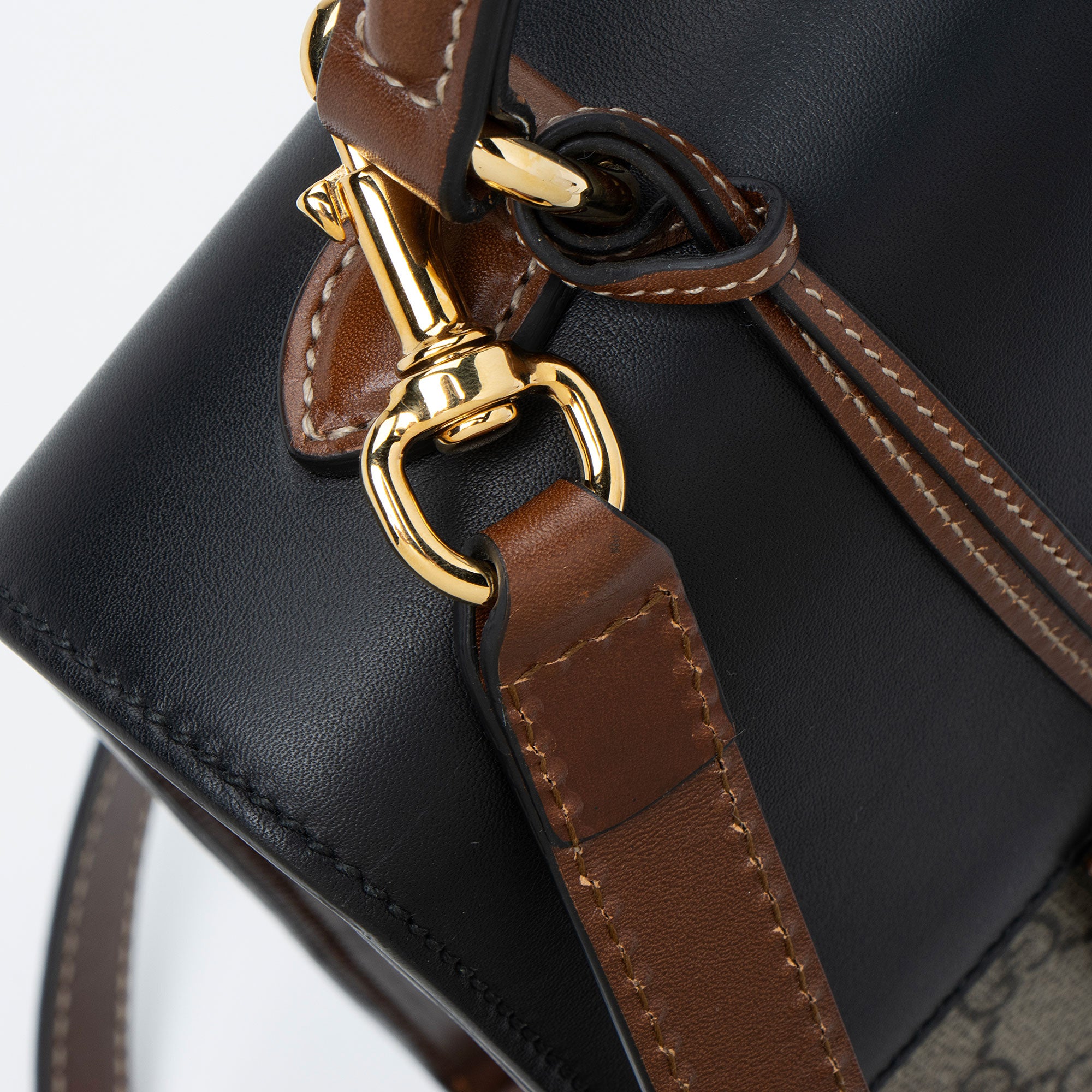 Gucci GG Supreme Padlock Medium Top Handle
