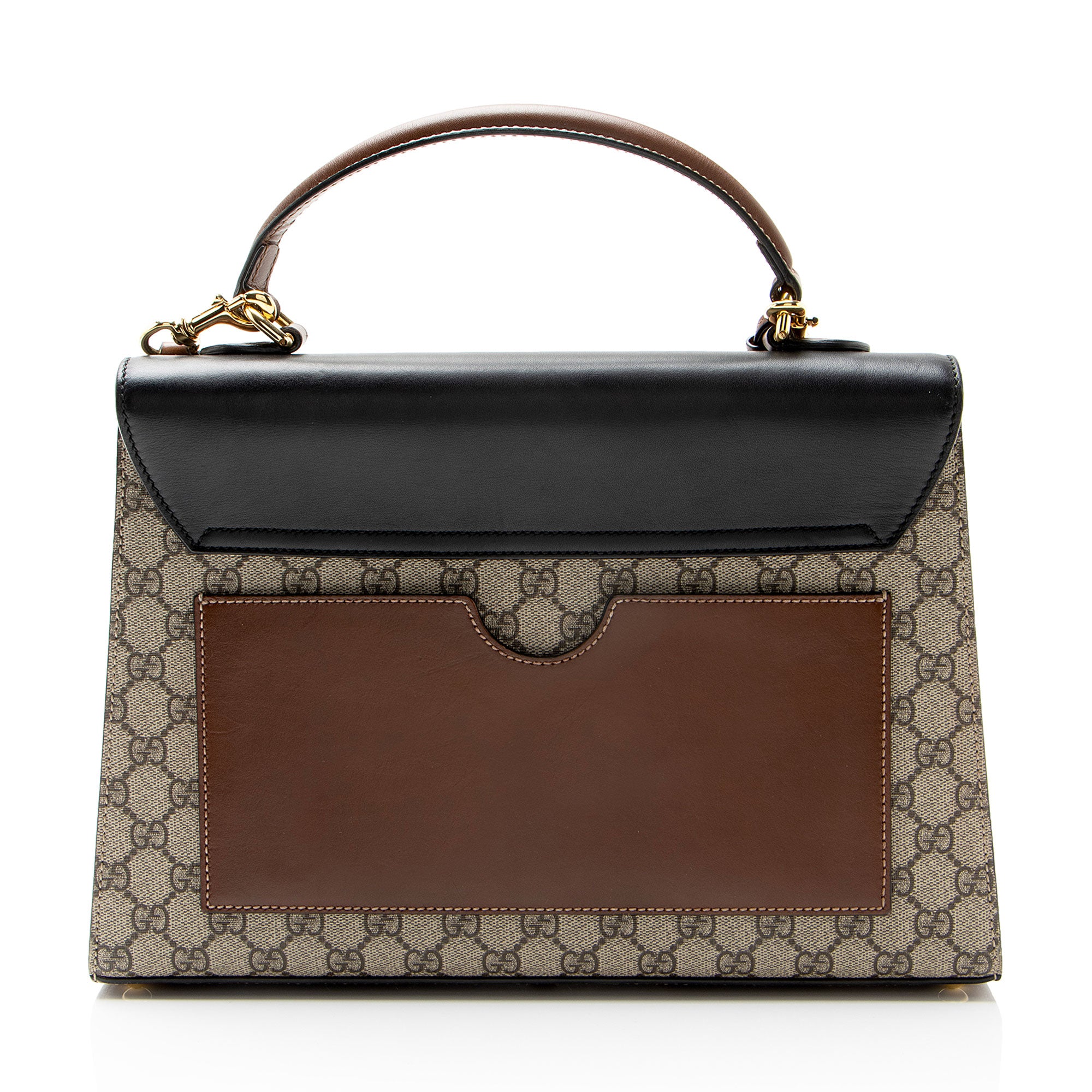Gucci GG Supreme Padlock Medium Top Handle