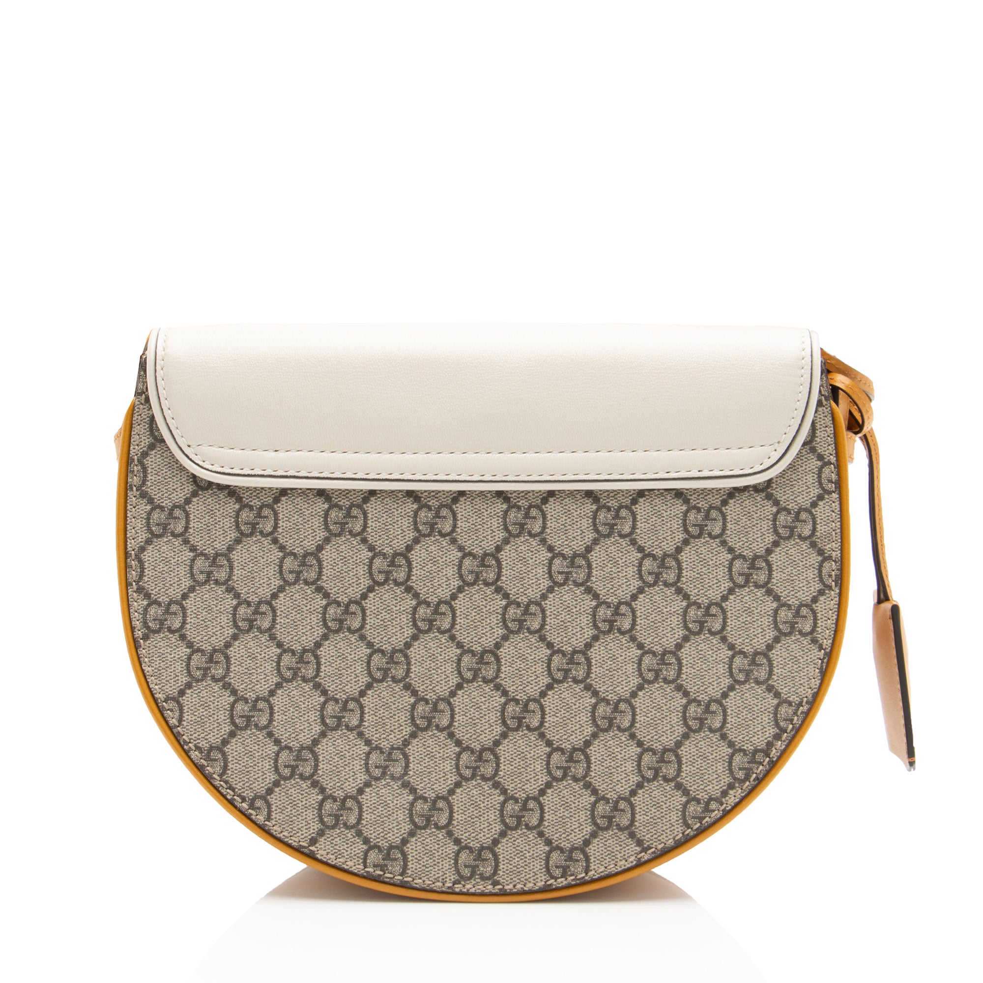 Gucci GG Supreme Padlock Saddle Small Shoulder Bag