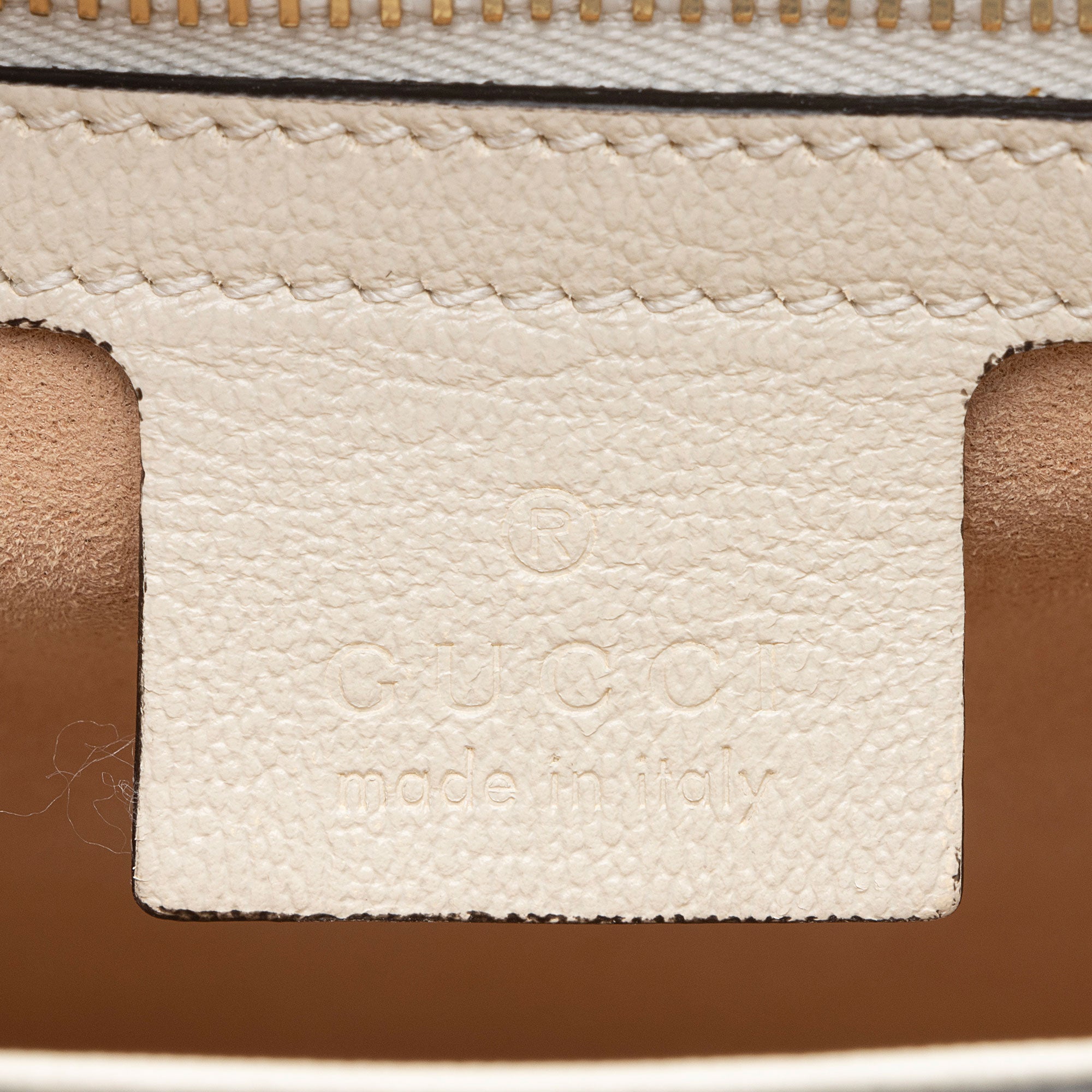 Gucci GG Supreme Padlock Saddle Small Shoulder Bag