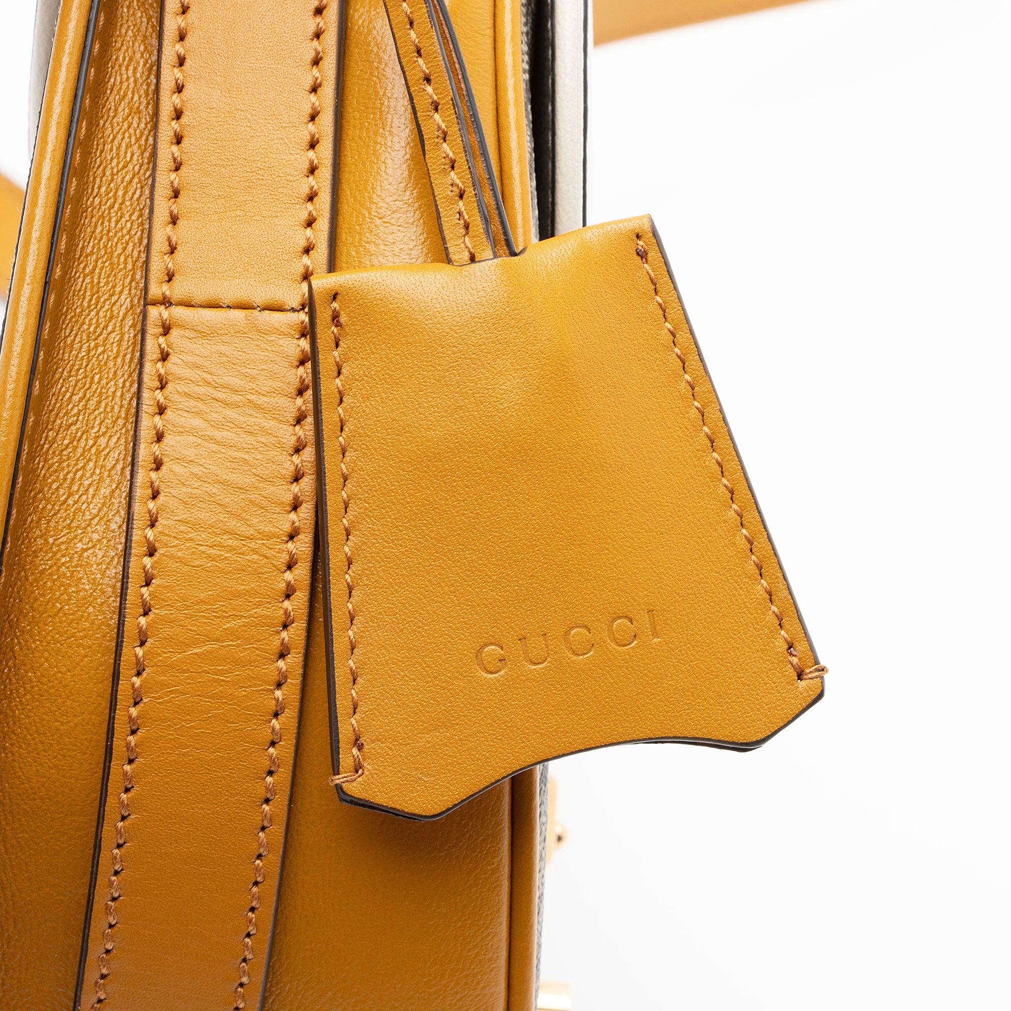 Gucci GG Supreme Padlock Saddle Small Shoulder Bag