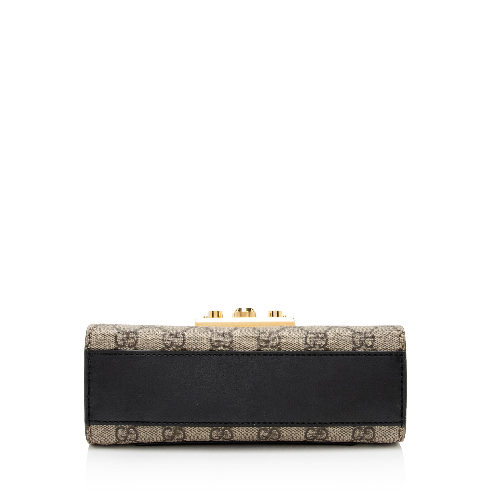 Gucci GG Supreme Padlock Small Shoulder Bag (SHF-pQQH48)