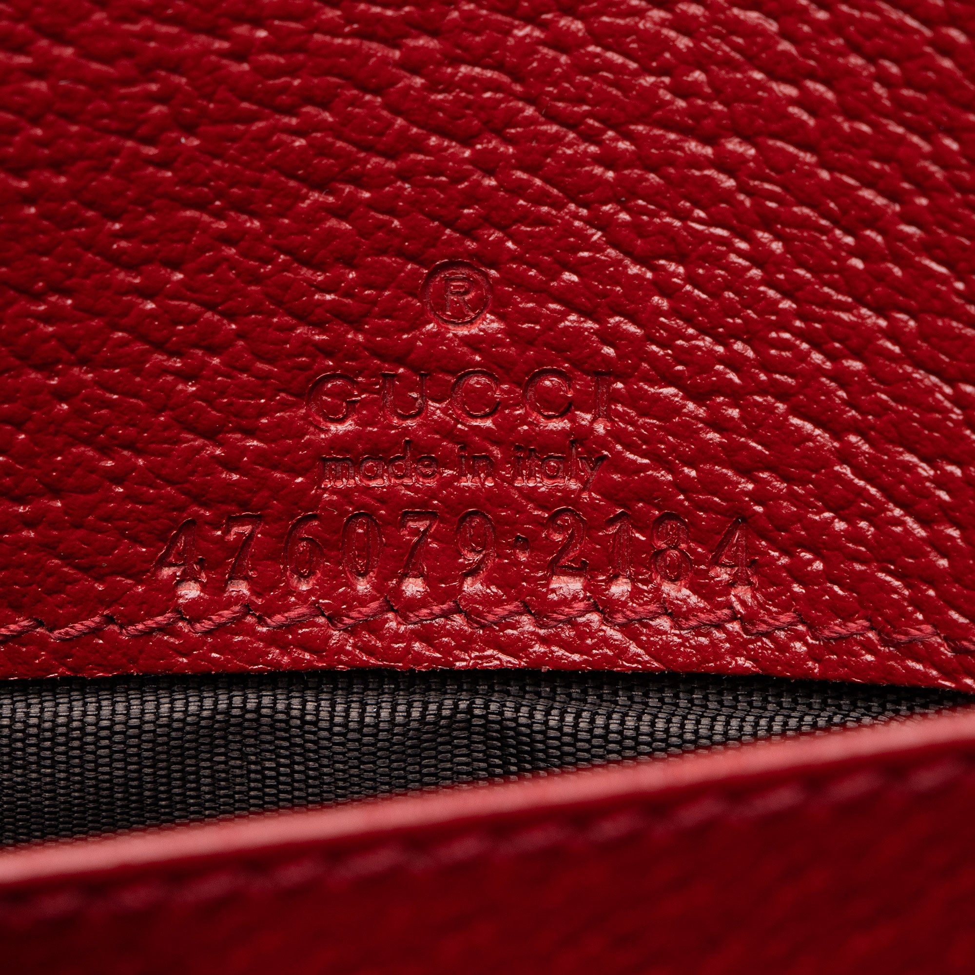 Gucci GG Supreme Queen Margaret Wallet on Chain