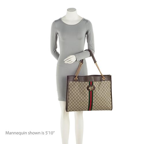 Gucci GG Supreme Rajah Large Tote (SHF-3wpHBK)
