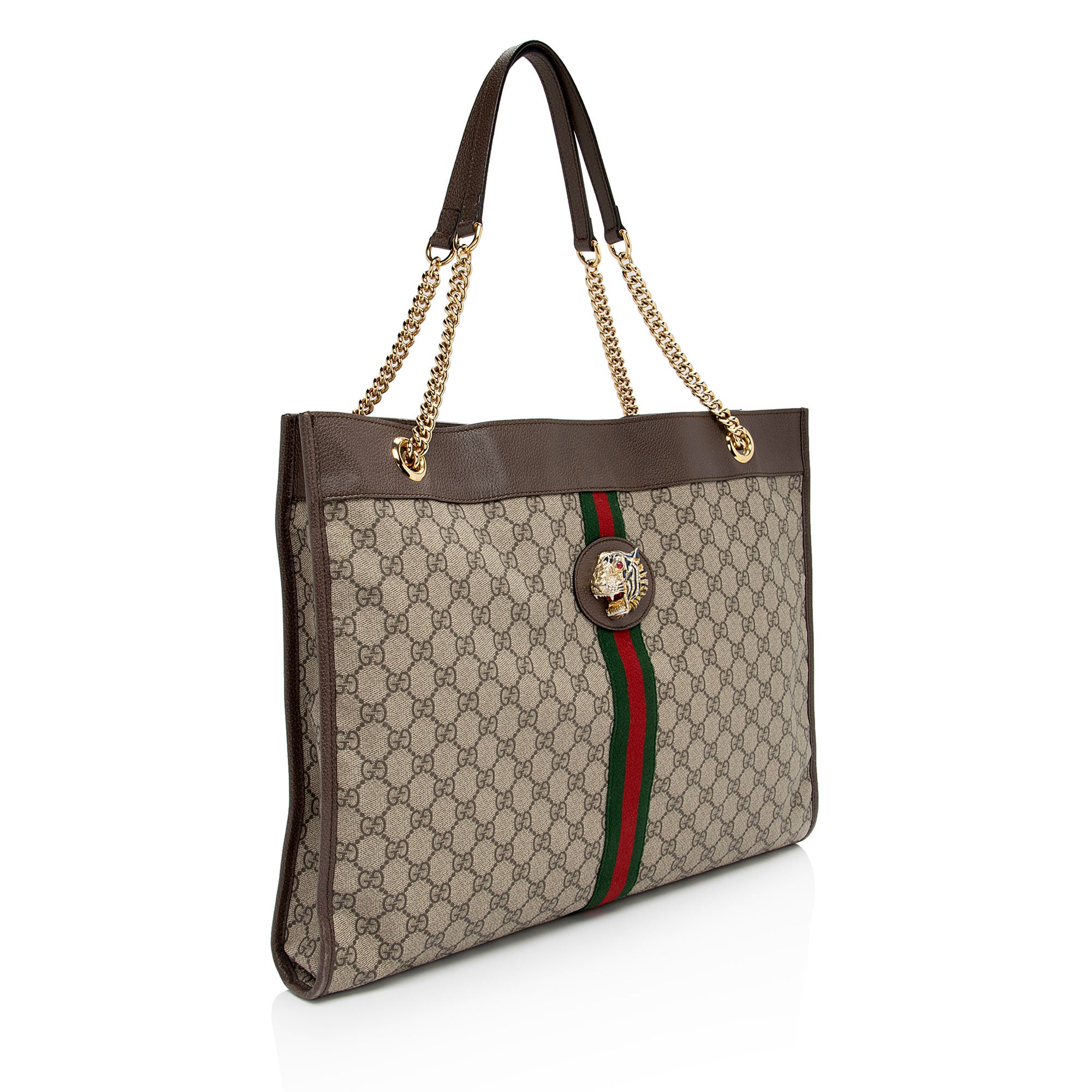 Gucci GG Supreme Rajah Large Tote (SHF-3wpHBK)