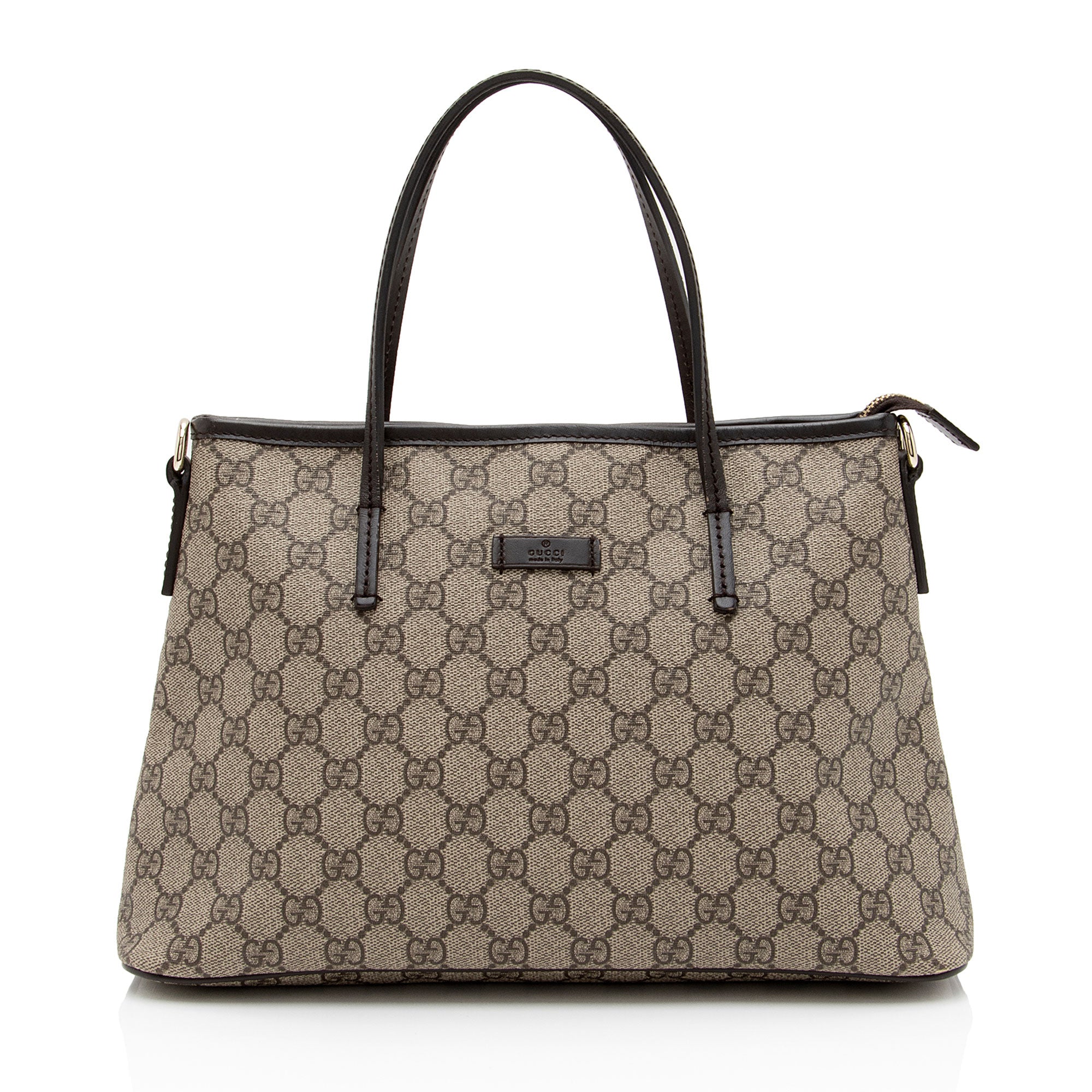 Gucci GG Supreme Small Convertible Tote (SHF-3DHKoq)