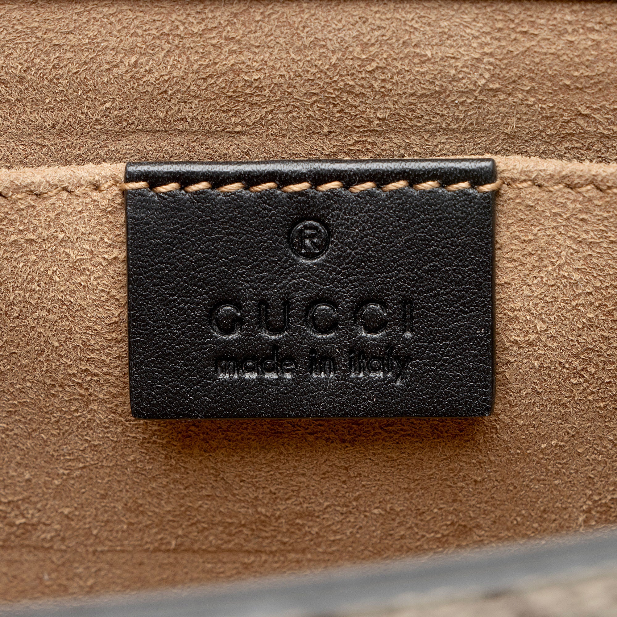 Gucci GG Supreme Small Padlock Shoulder Bag (SHF-rqVDip)