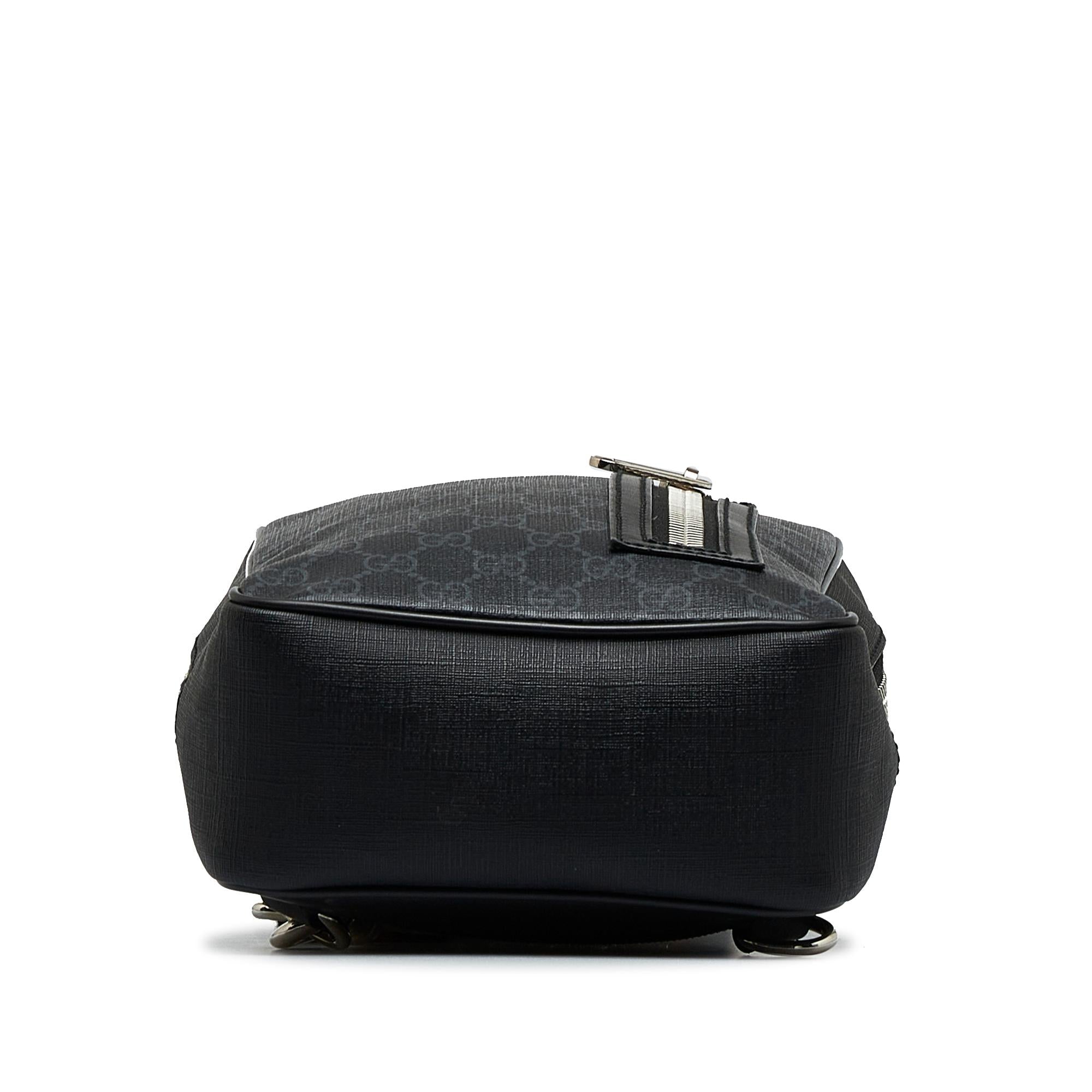 Gucci GG Supreme Soft Zip Web Sling Bag (SHG-cIWp0C)