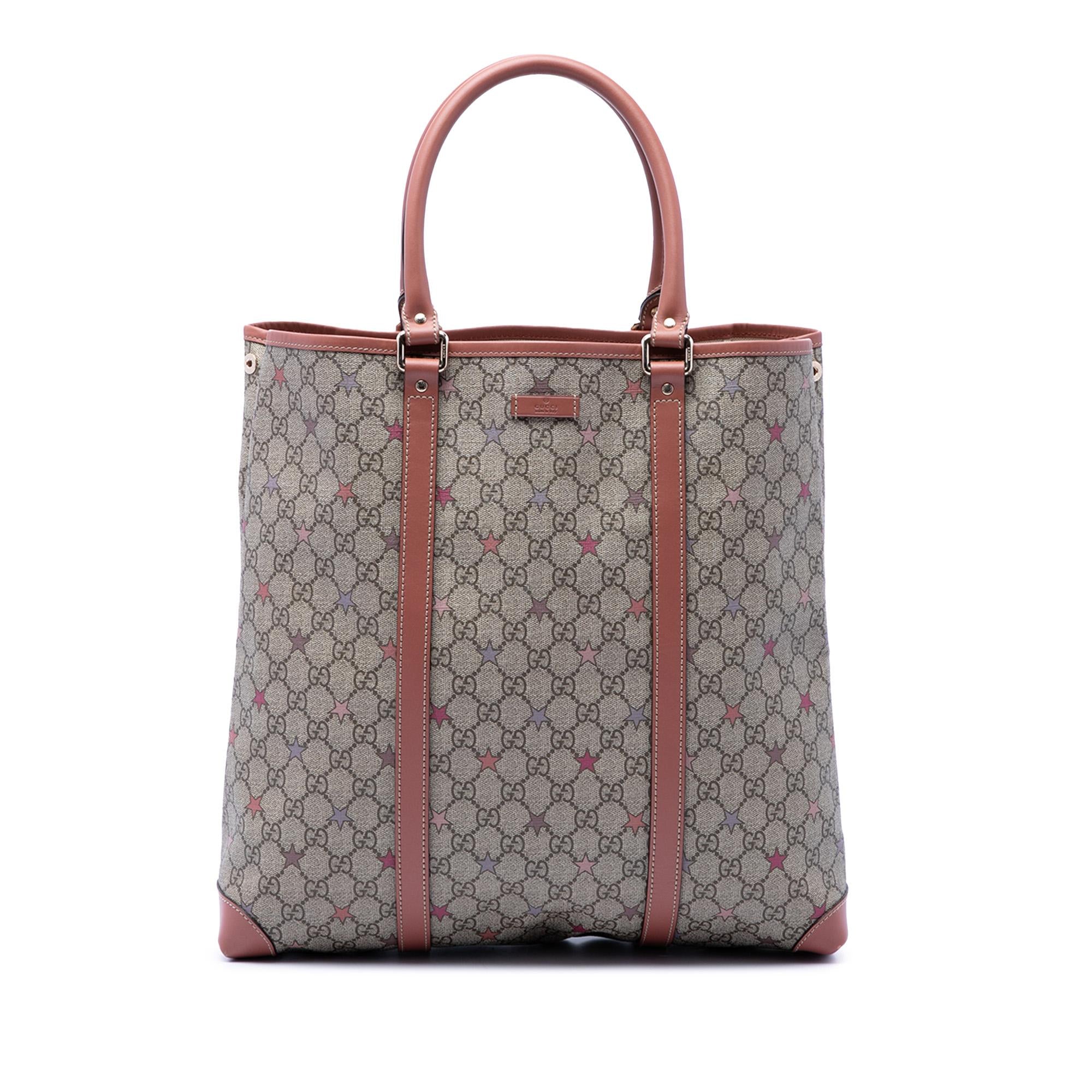 Gucci GG Supreme Star Joy Vertical Tote