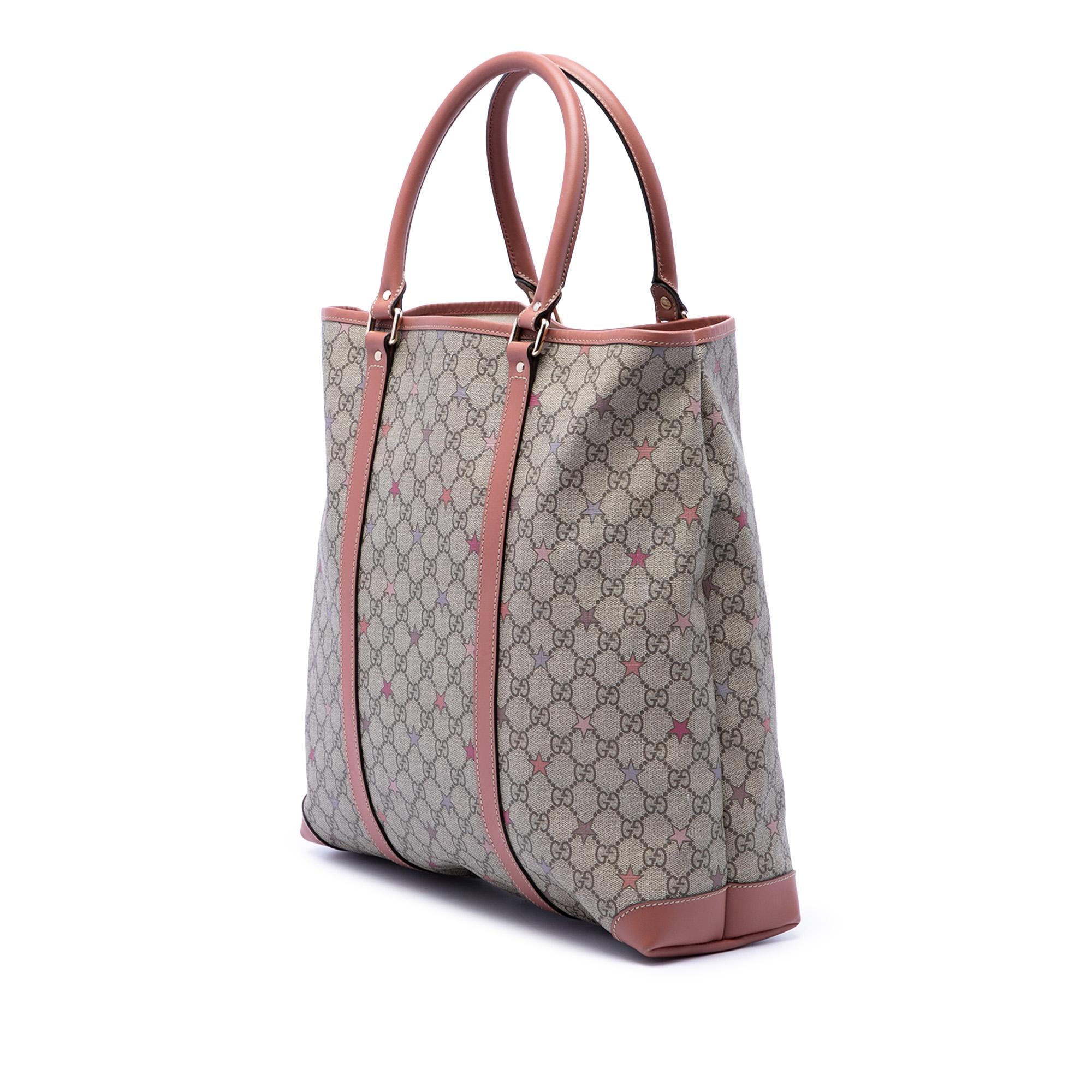 Gucci GG Supreme Star Joy Vertical Tote