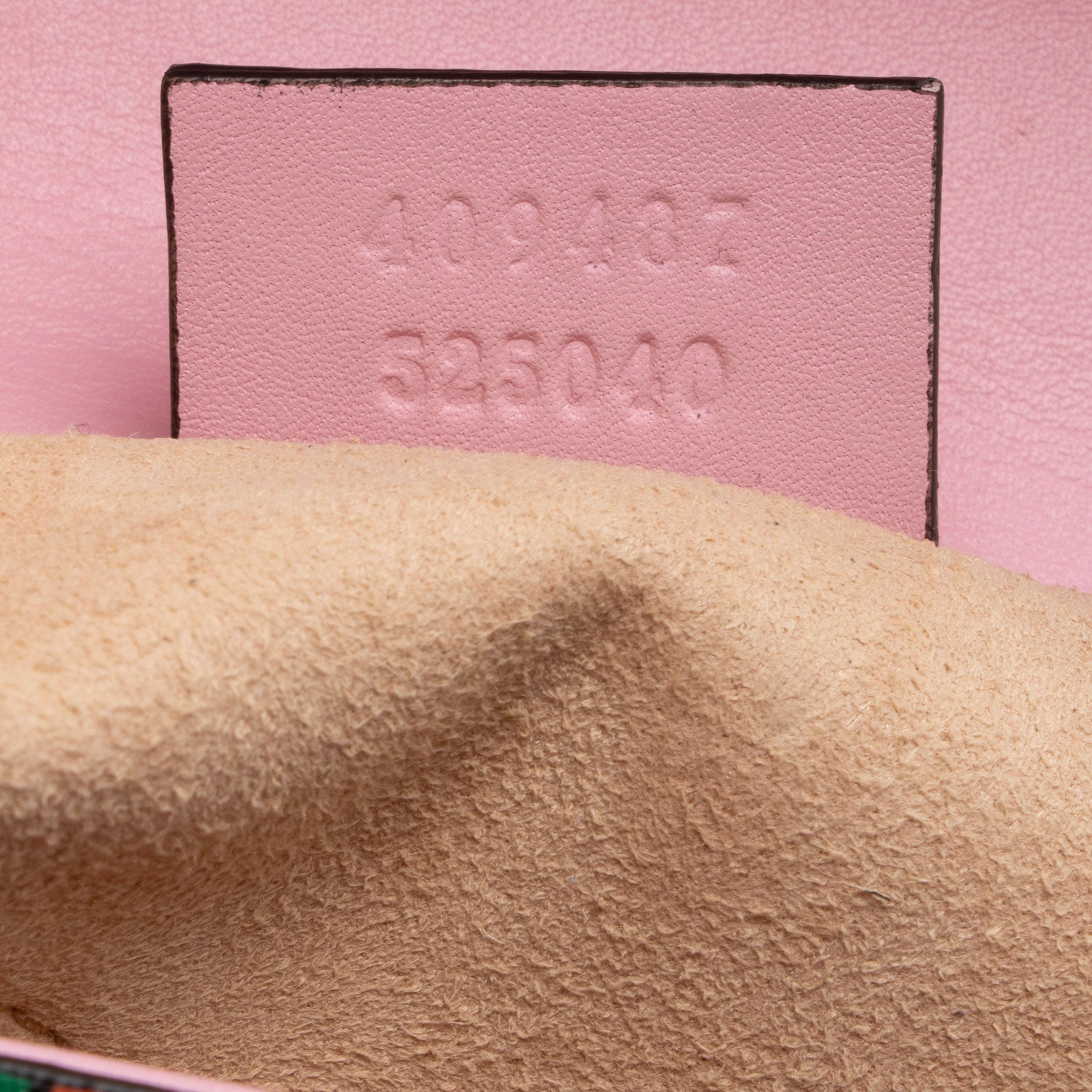 Gucci GG Supreme Strawberry Padlock Small Shoulder Bag