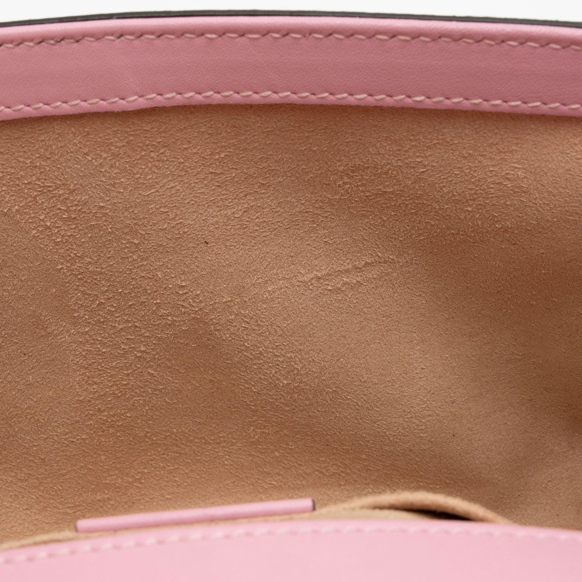 Gucci GG Supreme Strawberry Padlock Small Shoulder Bag