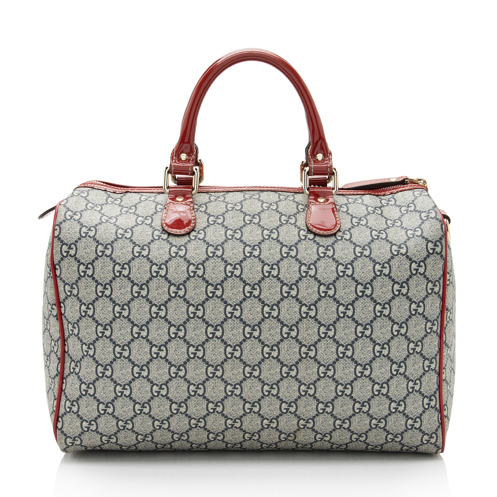 Gucci GG Supreme Tattoo Heart Medium Boston Bag (SHF-mYHaeC)