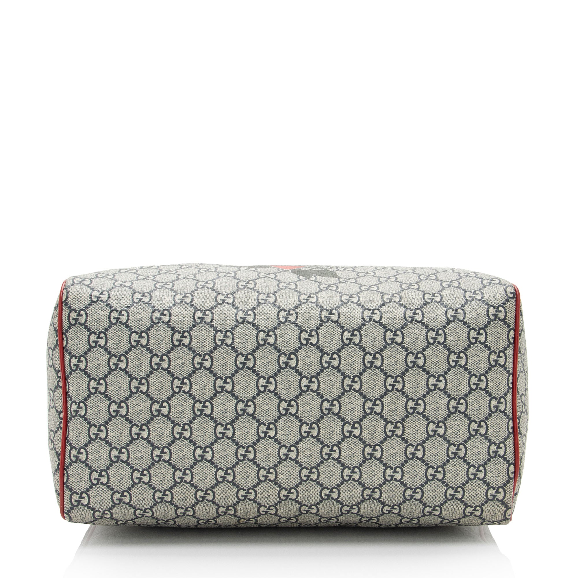 Gucci GG Supreme Tattoo Heart Medium Boston Bag (SHF-mYHaeC)