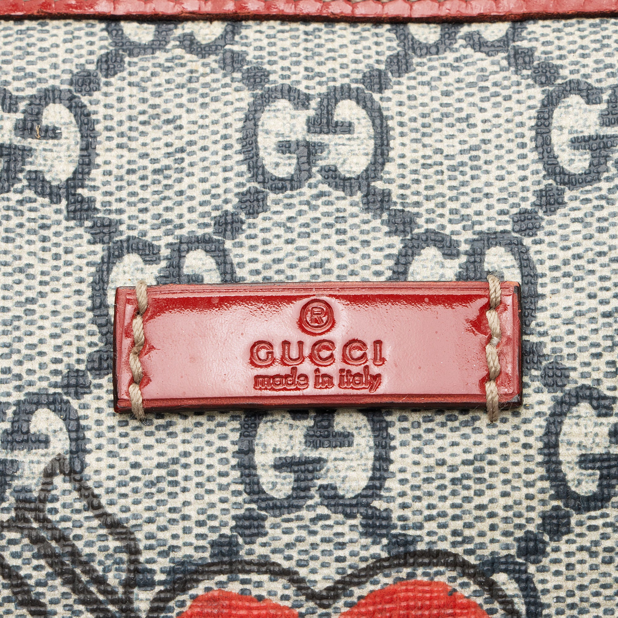 Gucci GG Supreme Tattoo Heart Medium Boston Bag (SHF-mYHaeC)