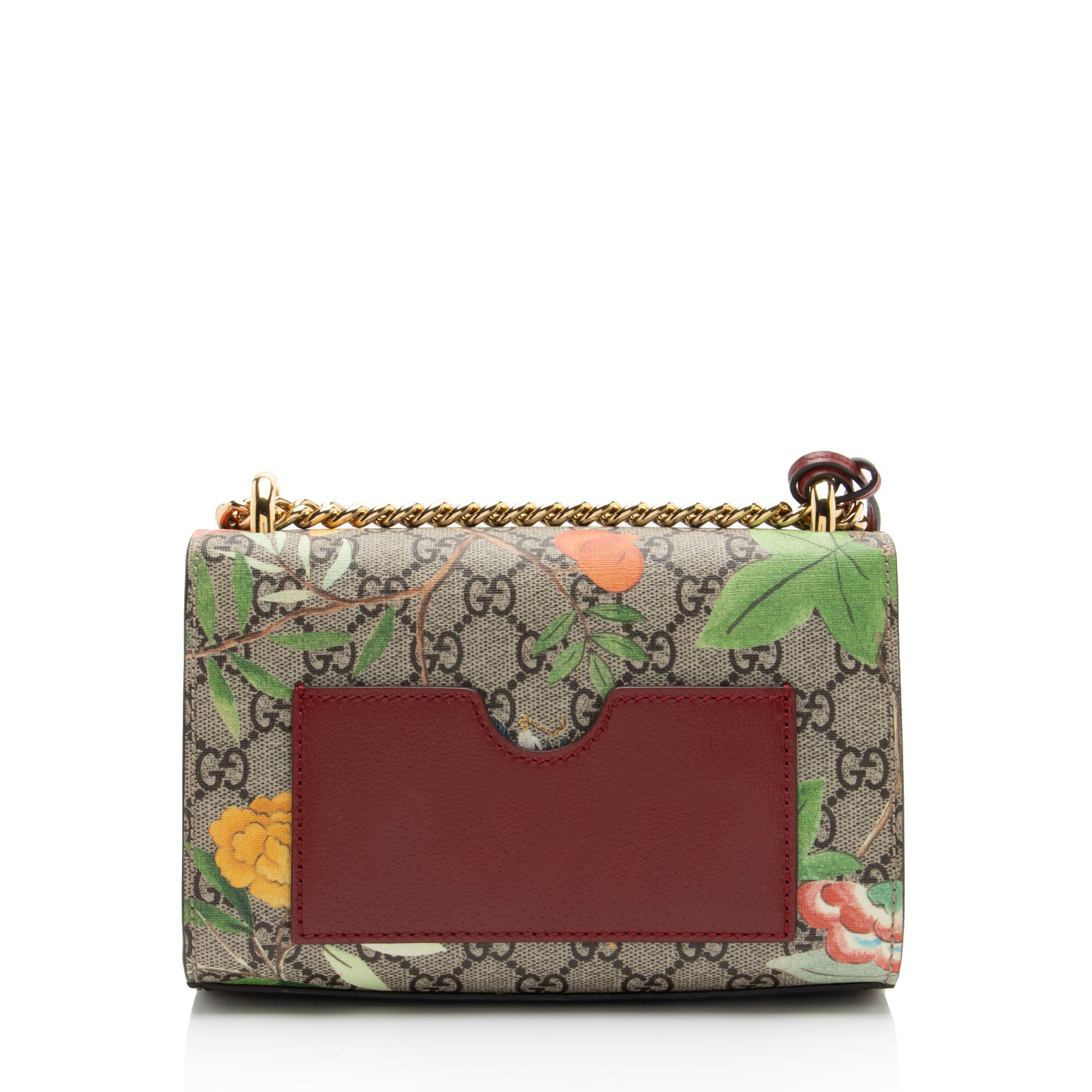 Gucci GG Supreme Tian Padlock Small Shoulder Bag