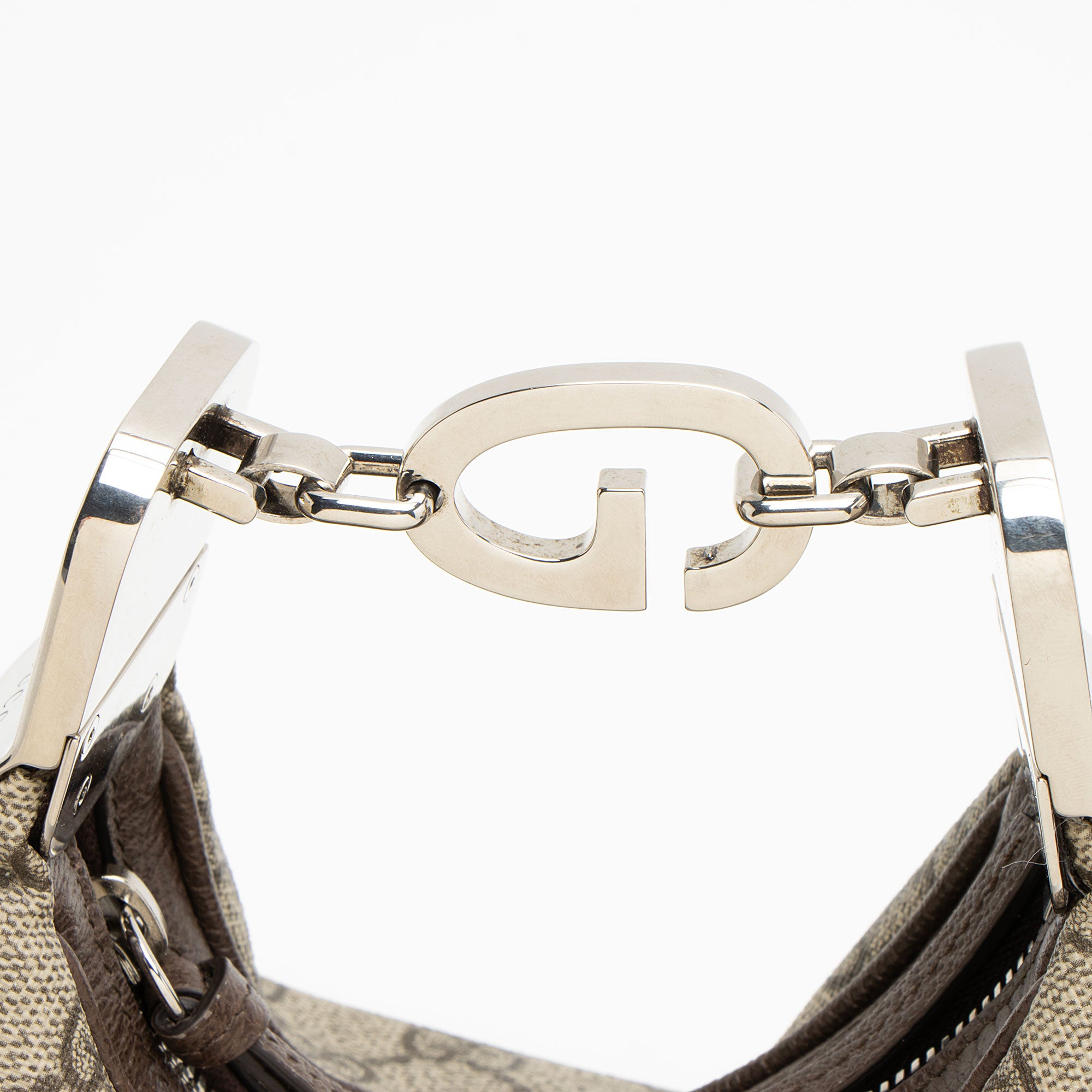 Gucci GG Supreme Web Attache Mini Bag