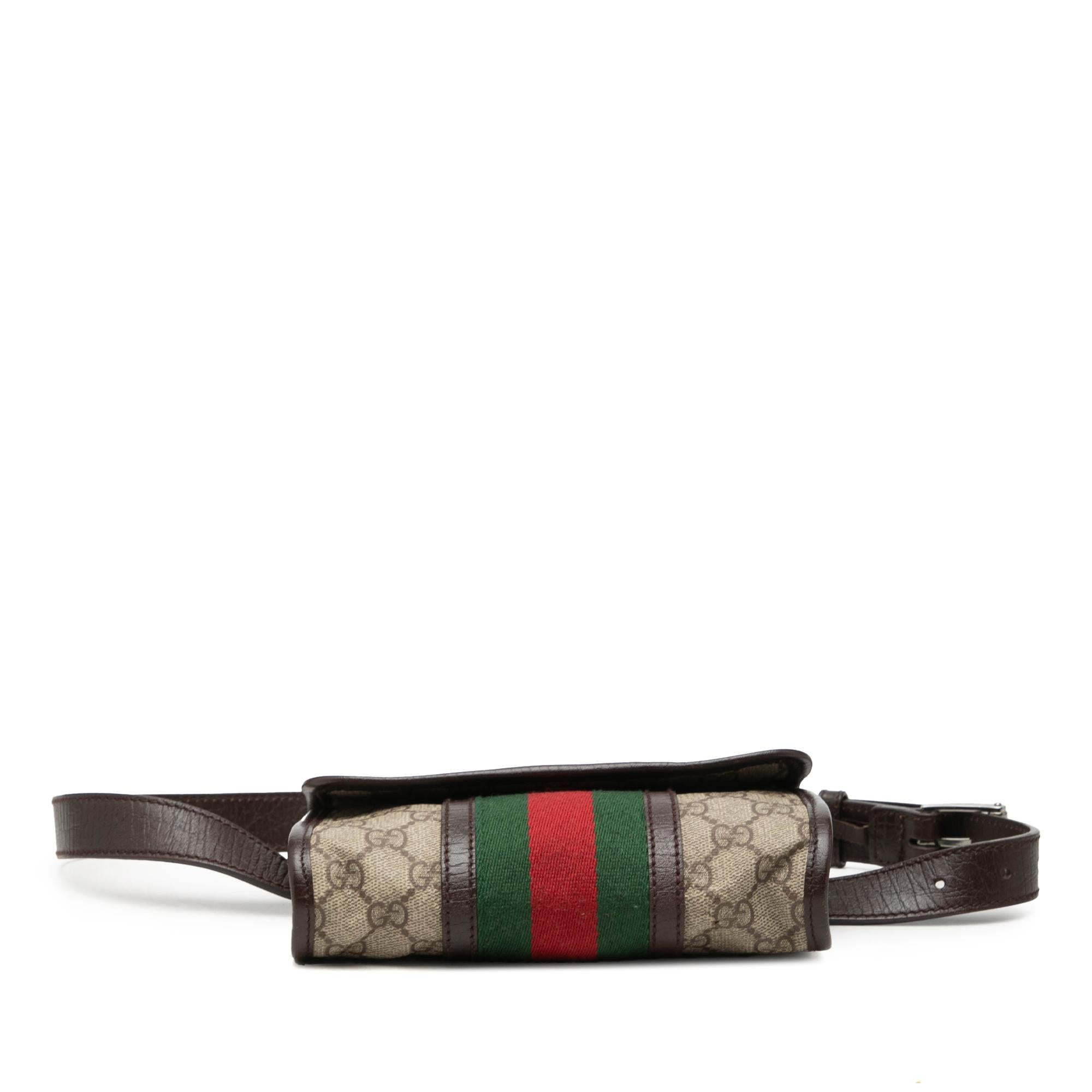 Gucci GG Supreme Web Belt Bag