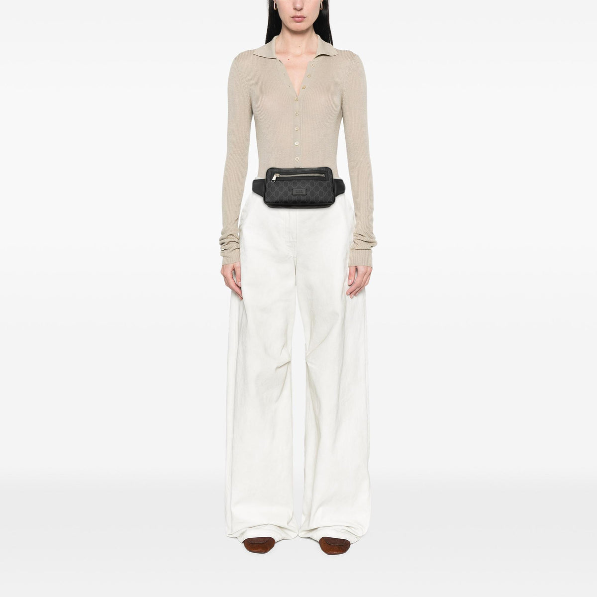 Gucci GG Supreme Web Belt Bag