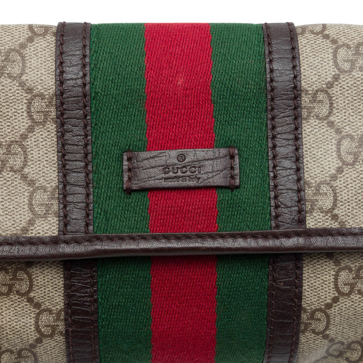 Gucci GG Supreme Web Belt Bag