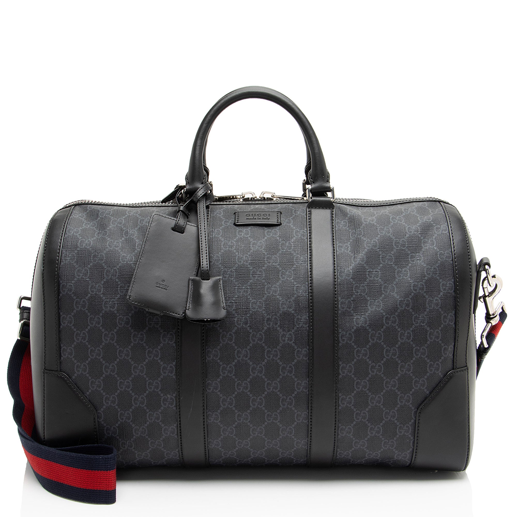 Gucci GG Supreme Web Carry-On Medium Duffle