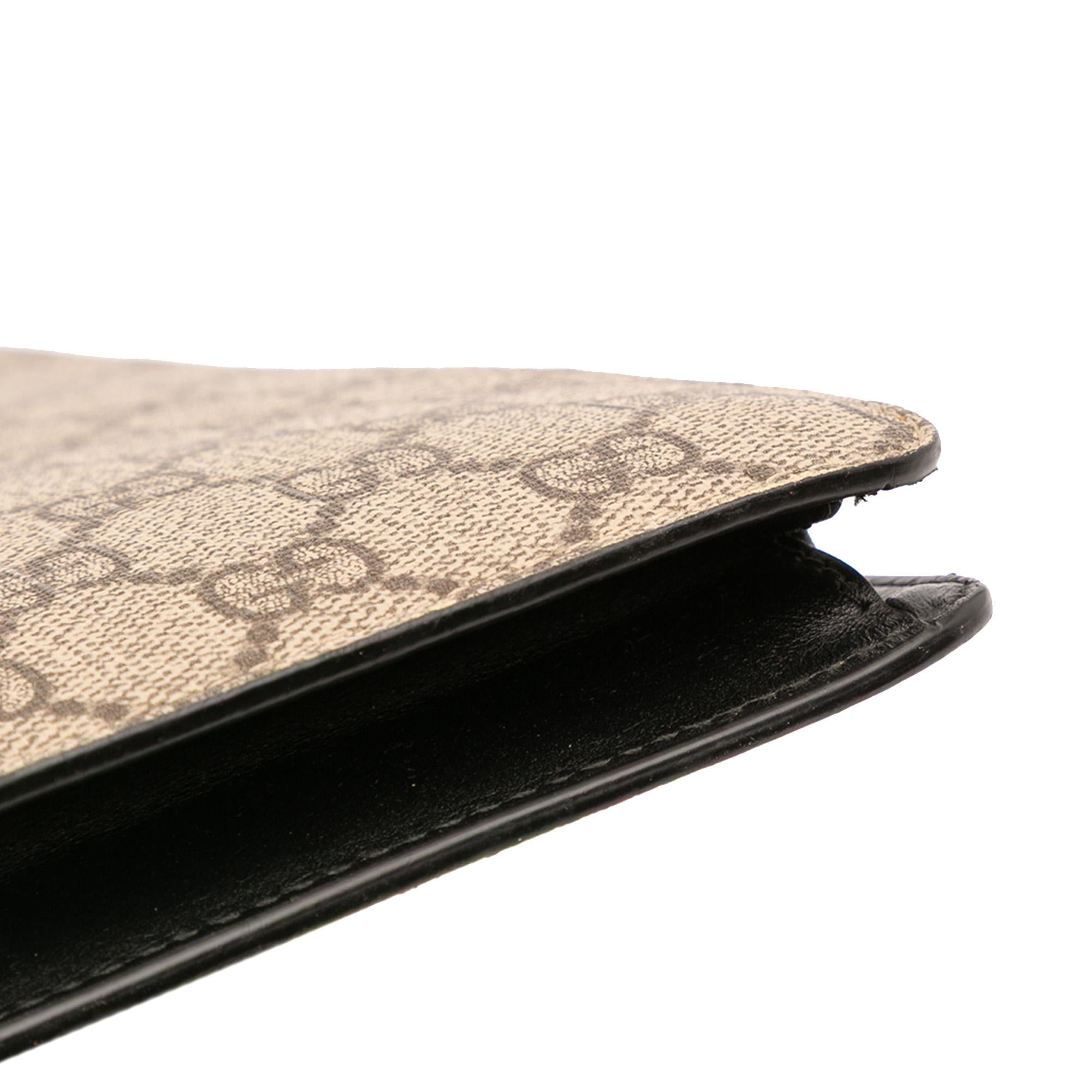 Gucci GG Supreme Web Clutch