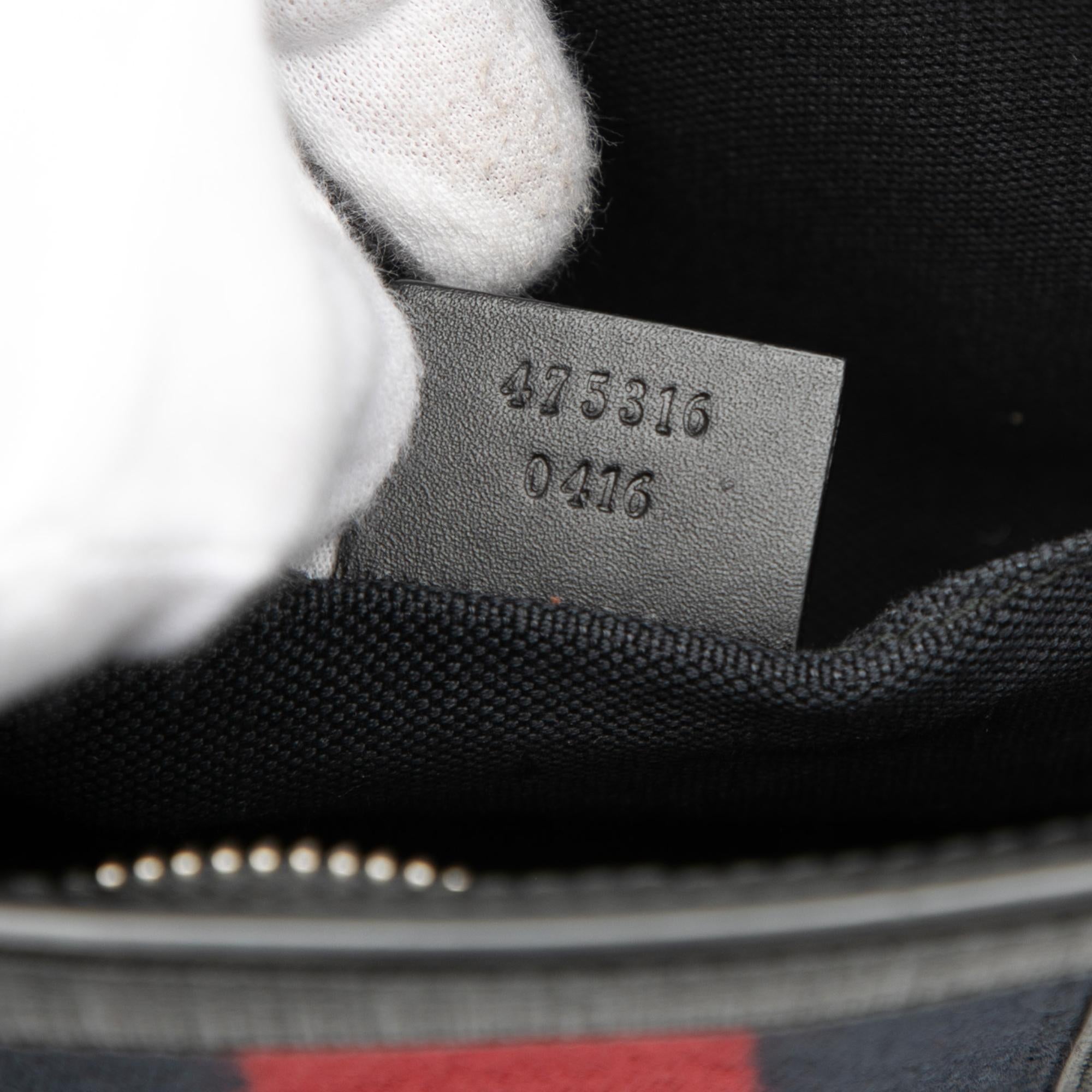 Gucci GG Supreme Web Clutch