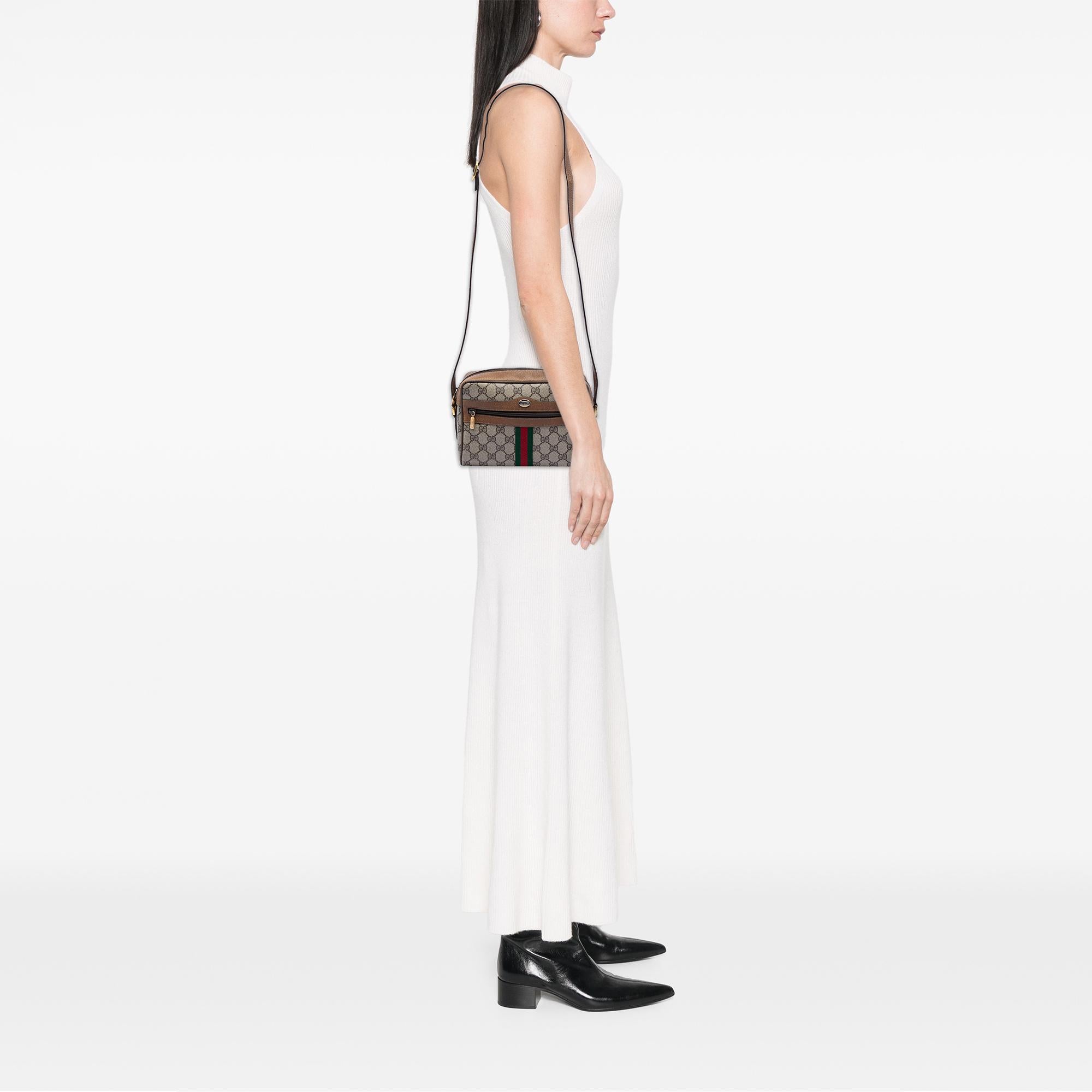 Gucci GG Supreme Web Crossbody