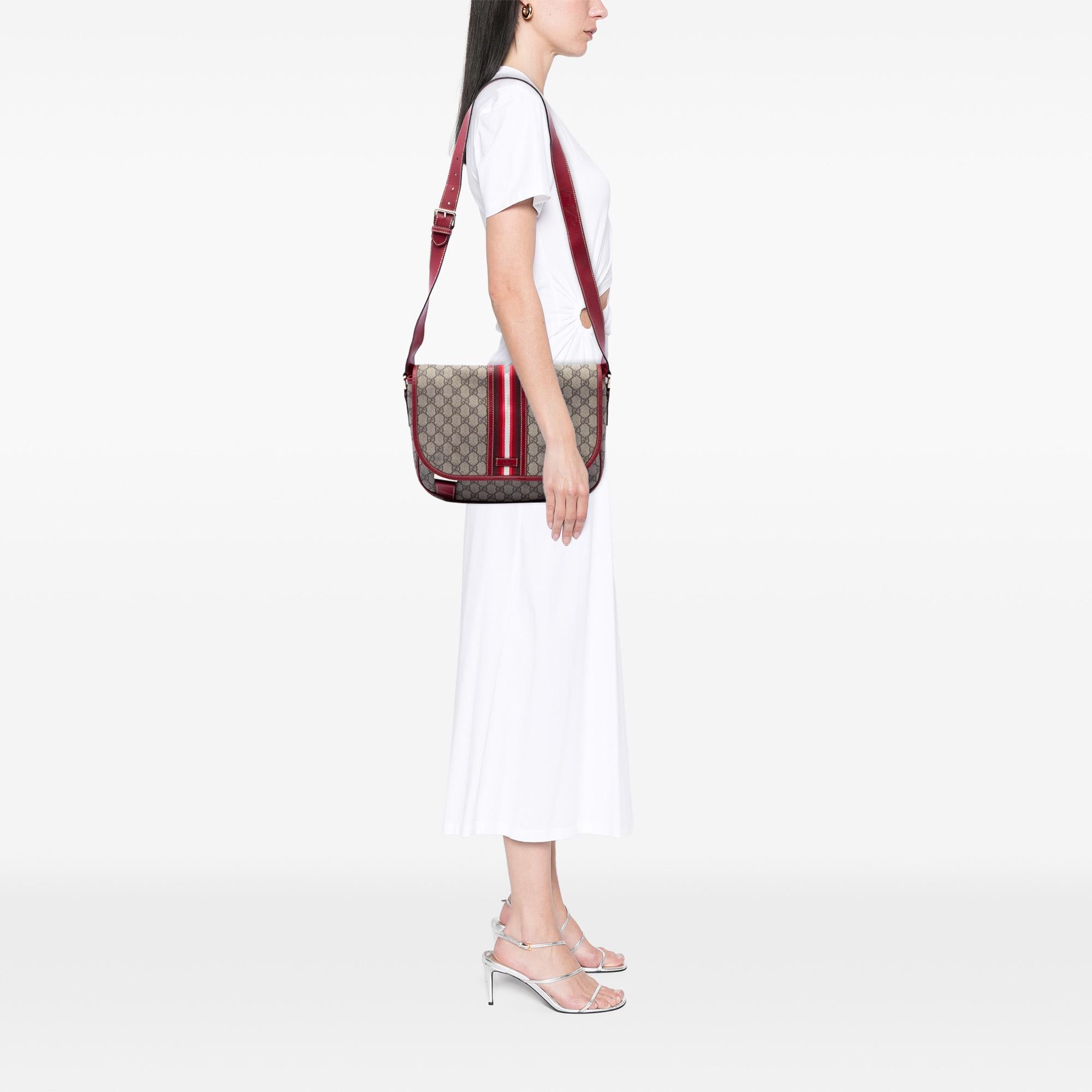 Gucci GG Supreme Web Crossbody