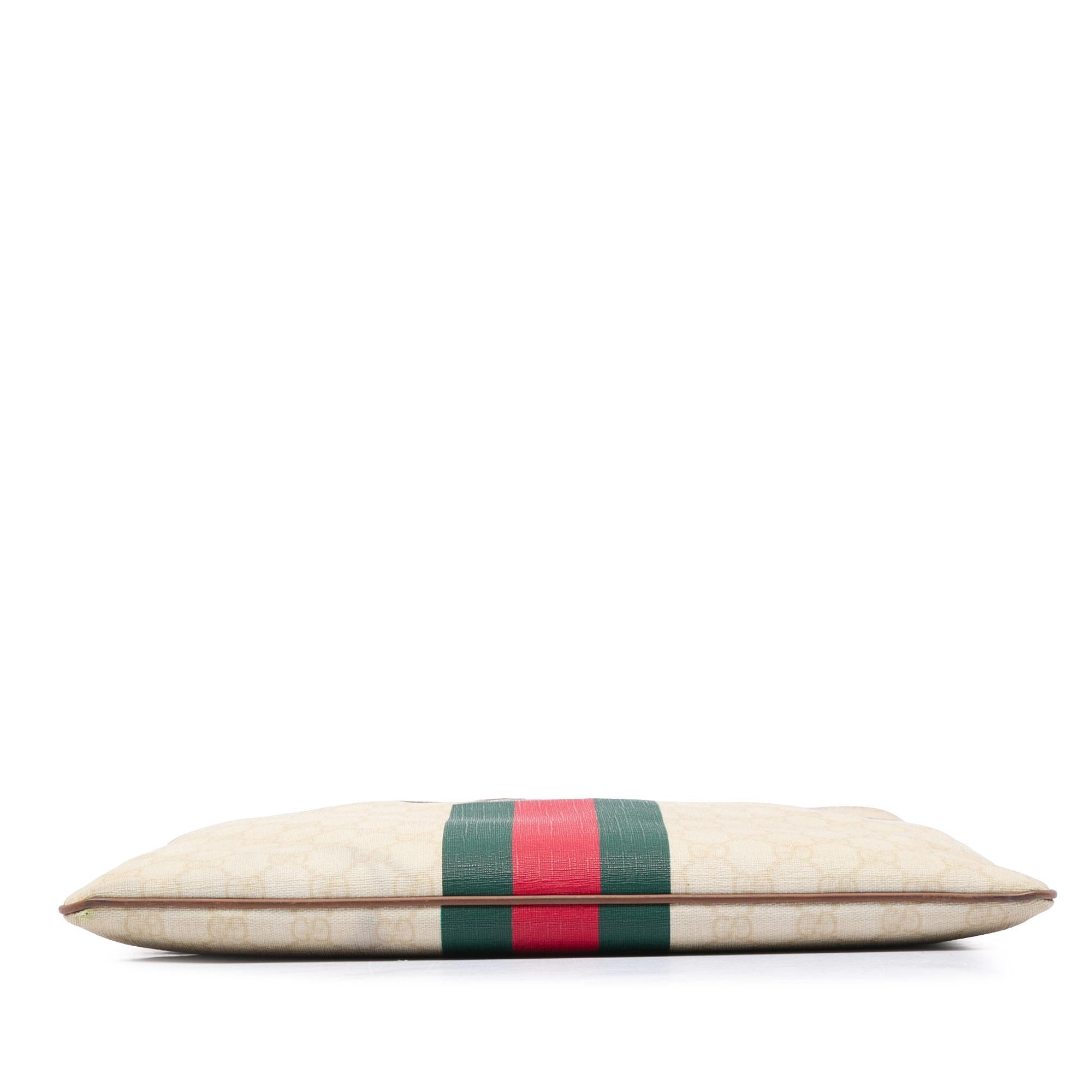 Gucci GG Supreme Web Logo Crossbody