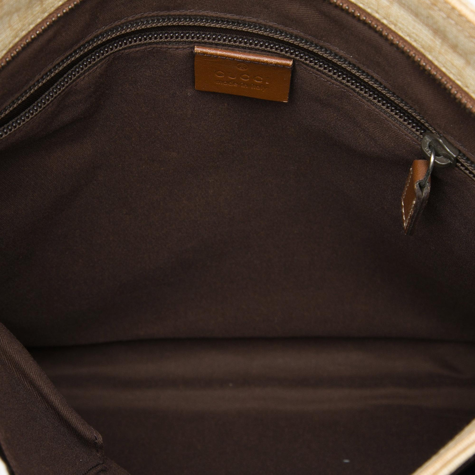 Gucci GG Supreme Web Logo Crossbody