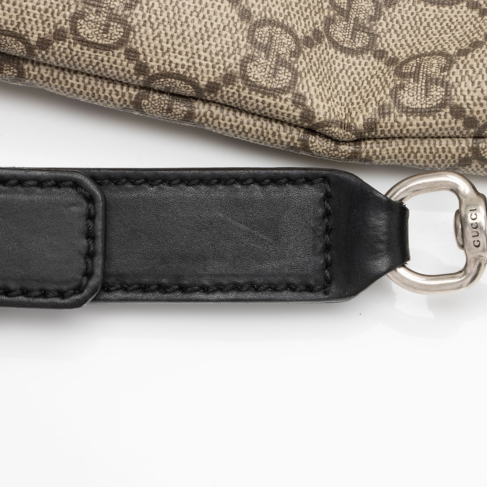 Gucci GG Supreme Web Flat Square Messenger (SHF-GbtPJA)