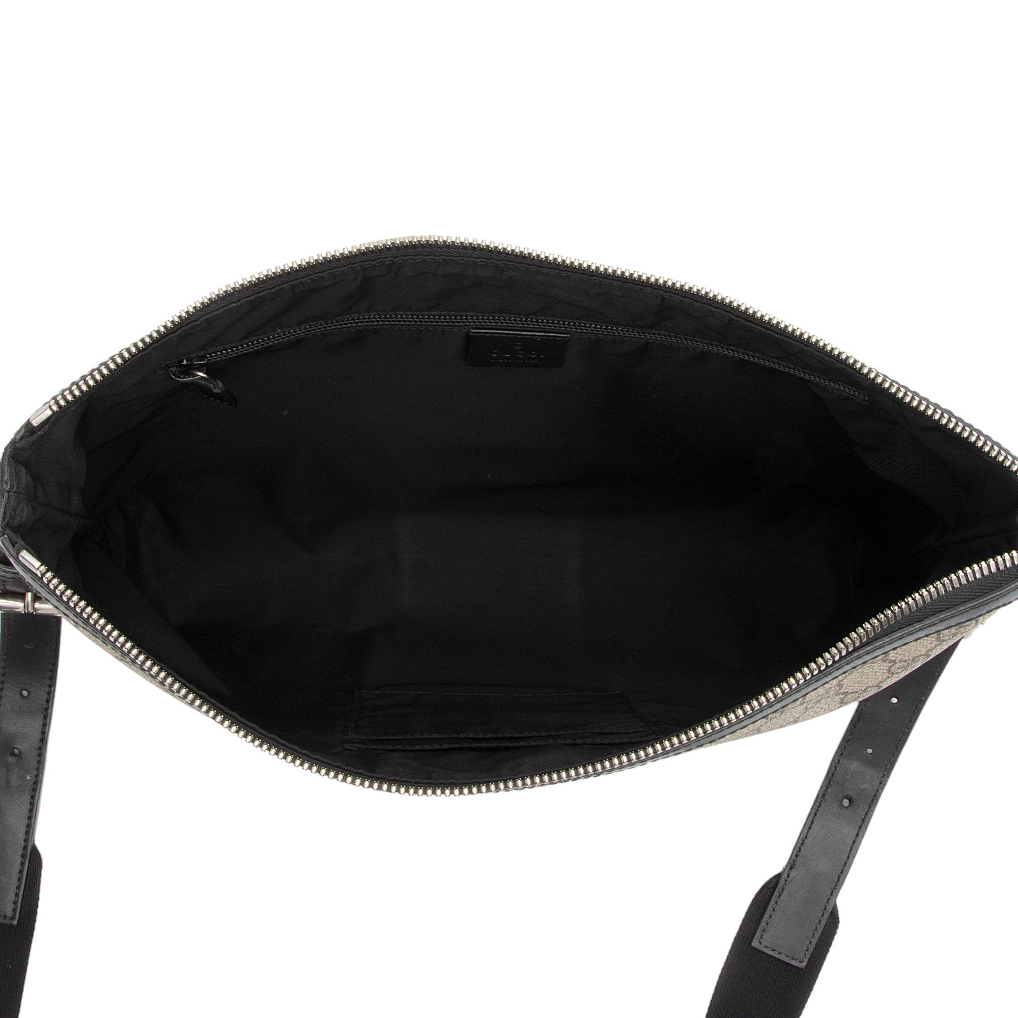 Gucci GG Supreme Web Flat Square Messenger (SHF-GbtPJA)