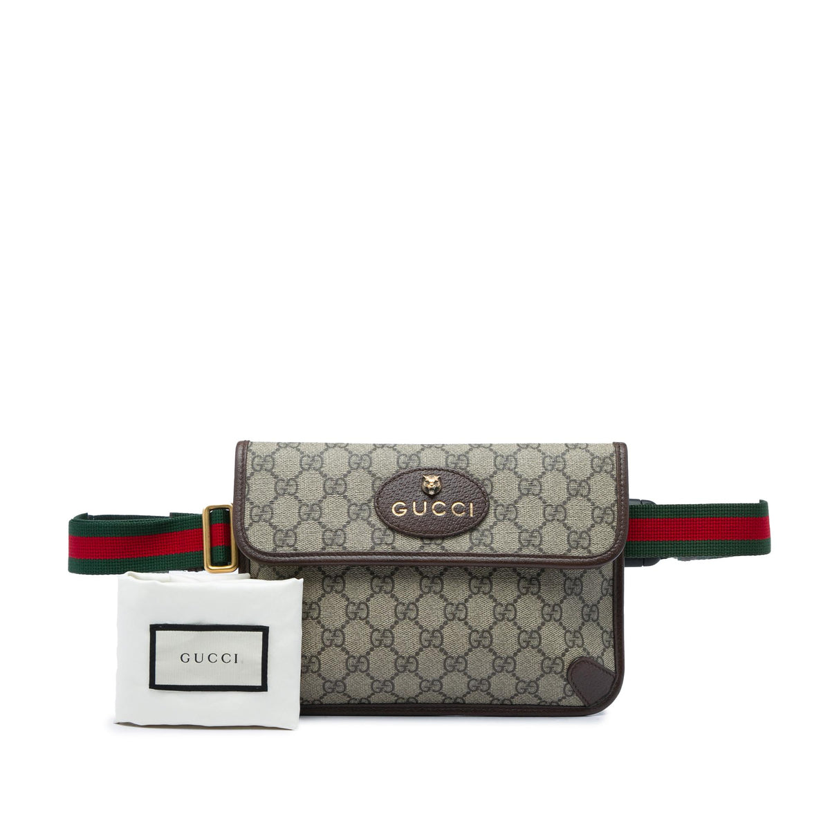 Gucci GG Supreme Web Neo Vintage Belt Bag