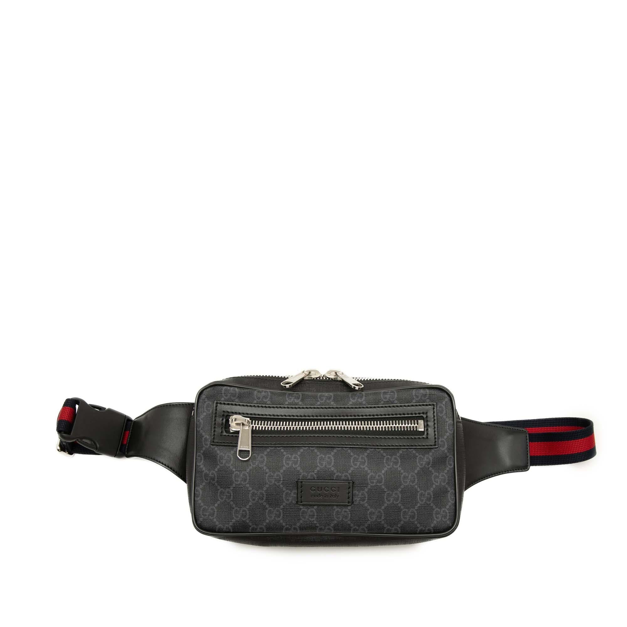 Gucci GG Supreme Web Night Courrier Belt Bag