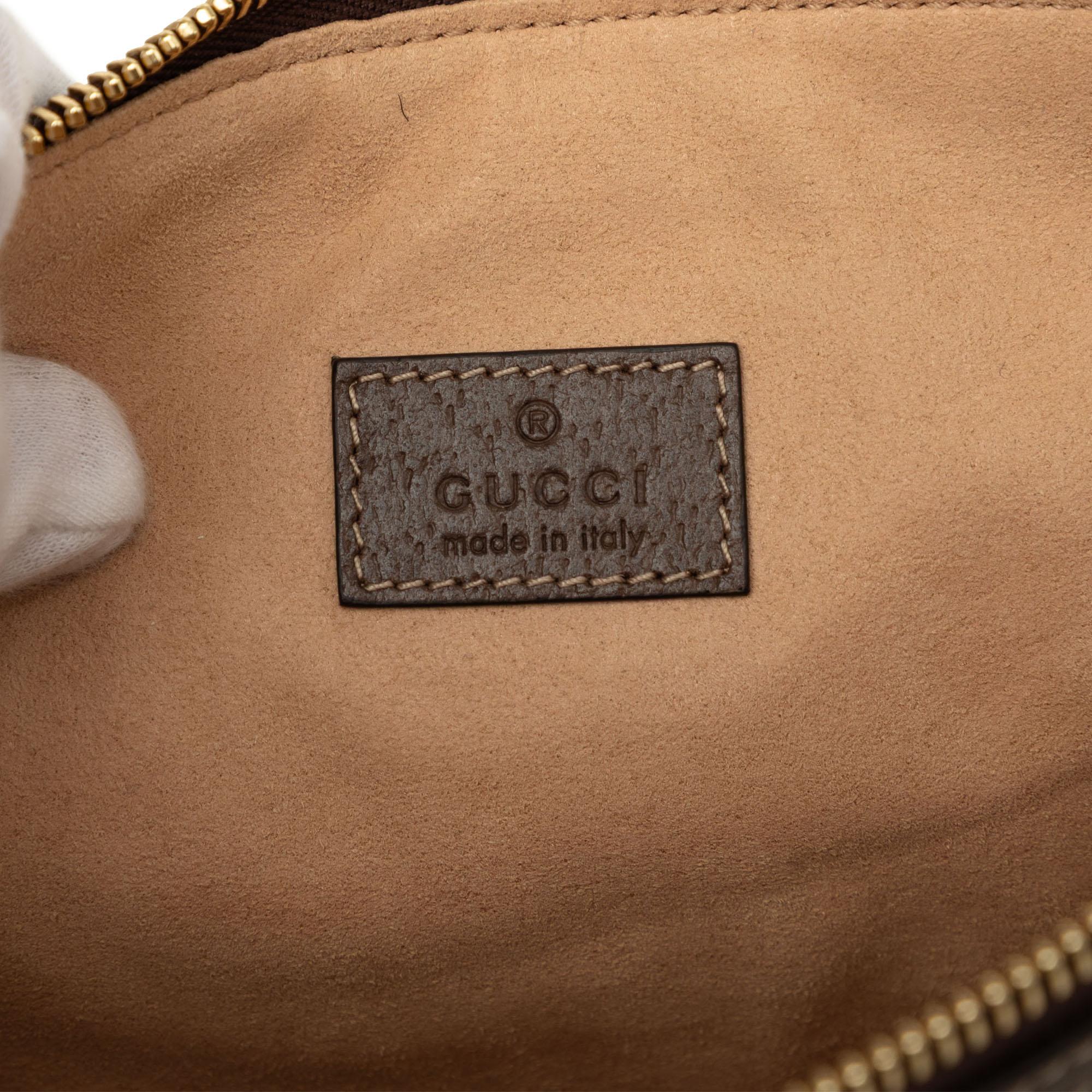 Gucci GG Supreme Web Ophidia Clutch