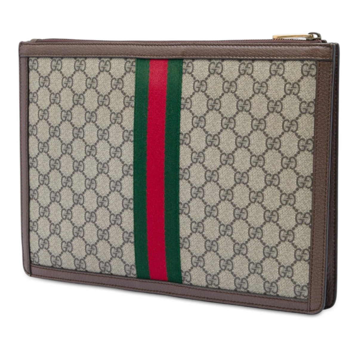 Gucci GG Supreme Web Ophidia Clutch