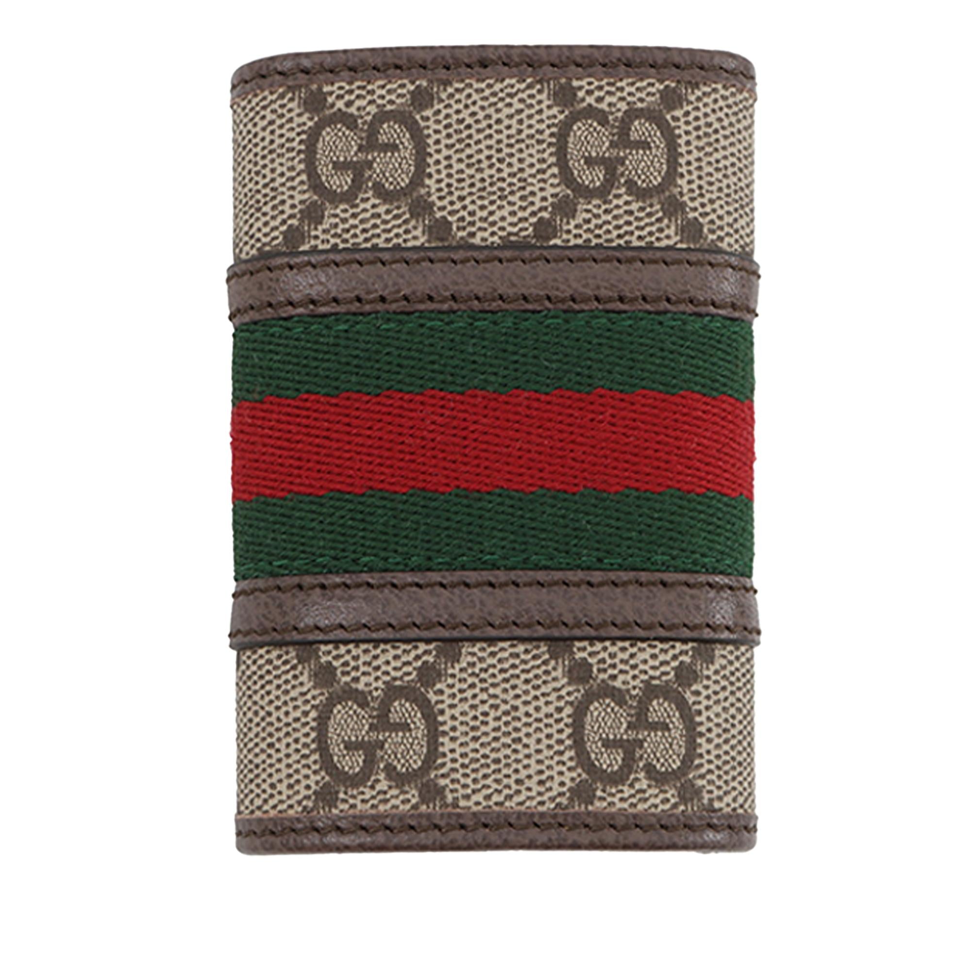 Gucci GG Supreme Web Ophidia Key Case