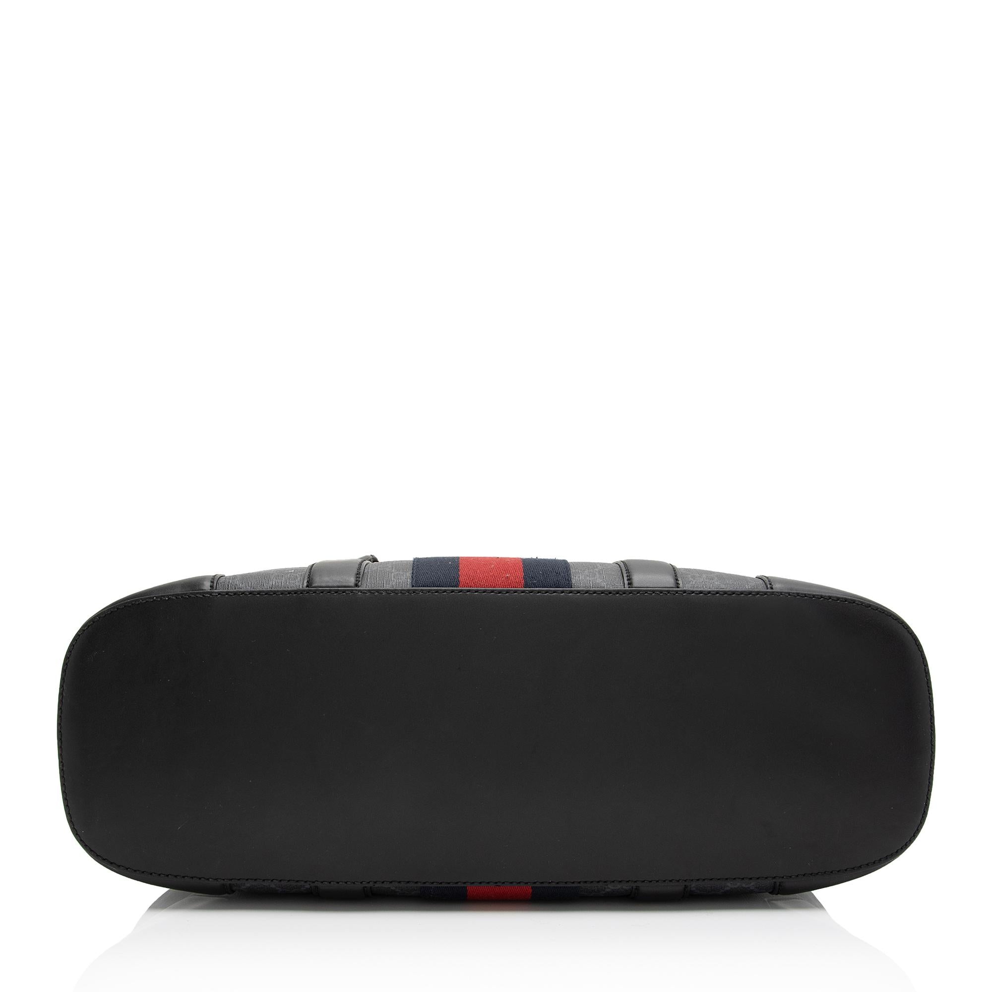 Gucci GG Supreme Web Tote (SHF-23022)