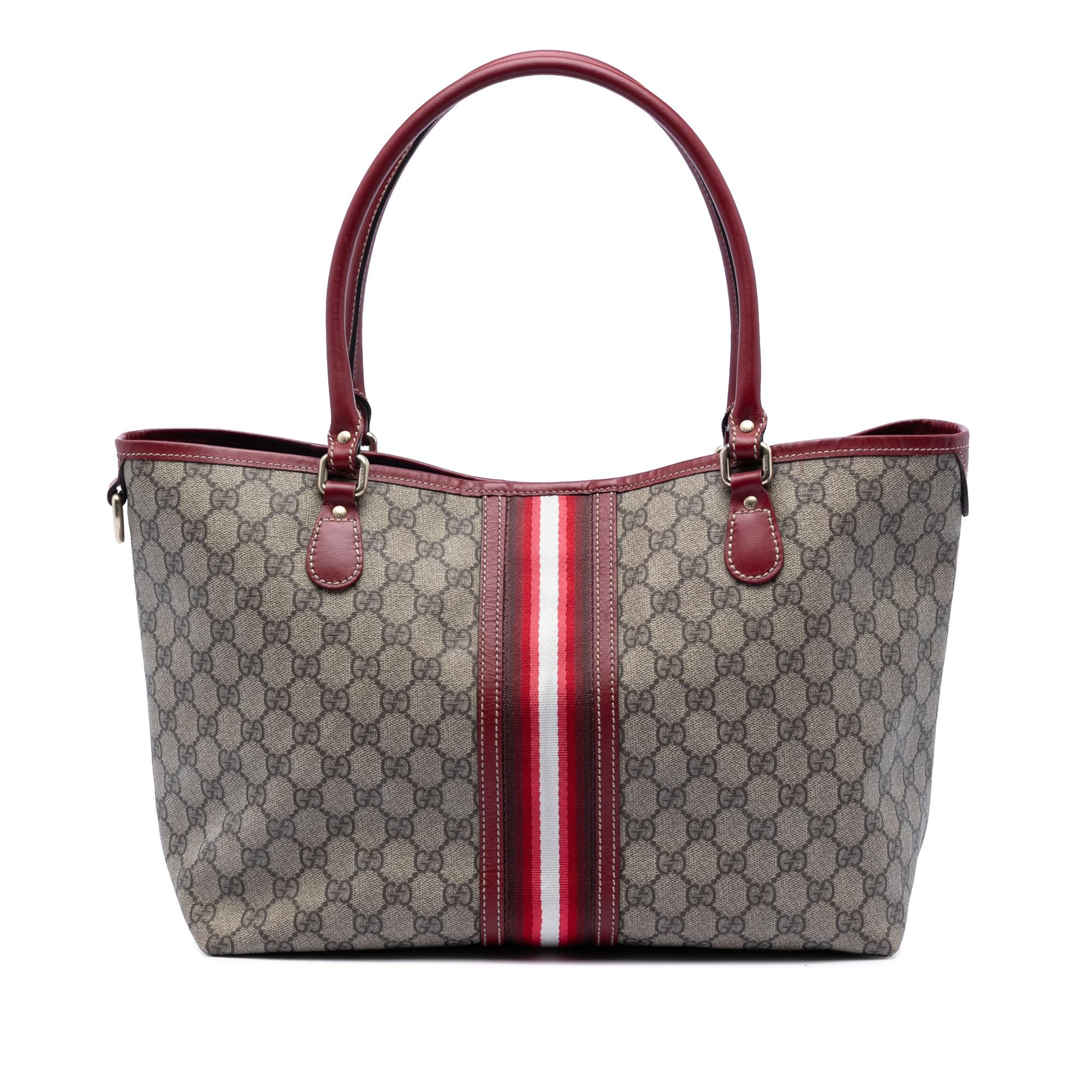 Gucci GG Supreme Web Tote
