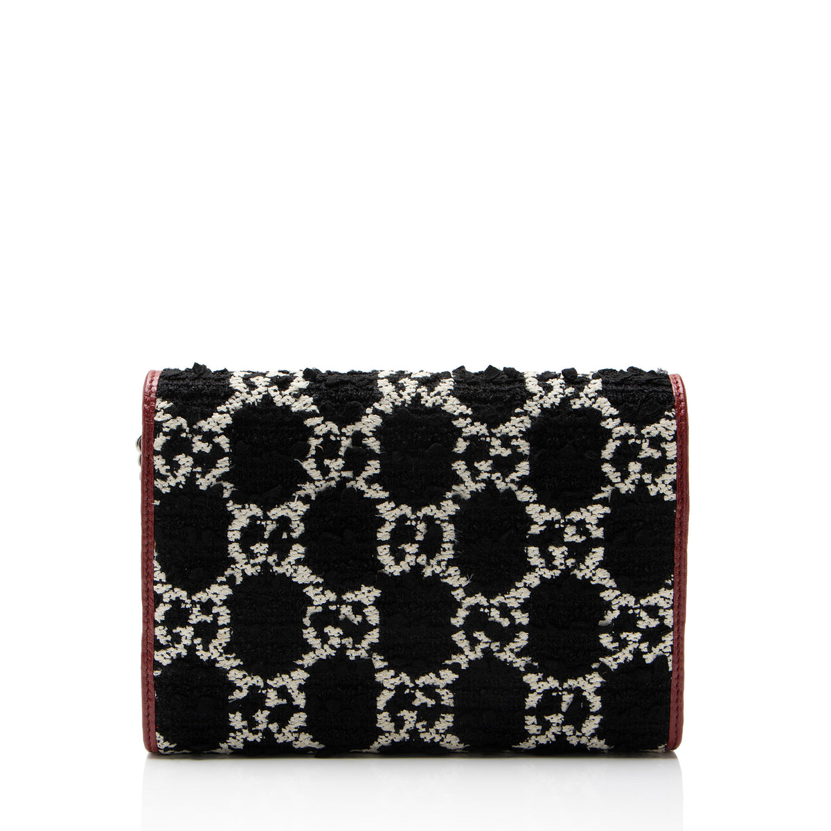 Gucci GG Tweed Dionysus Chain Wallet